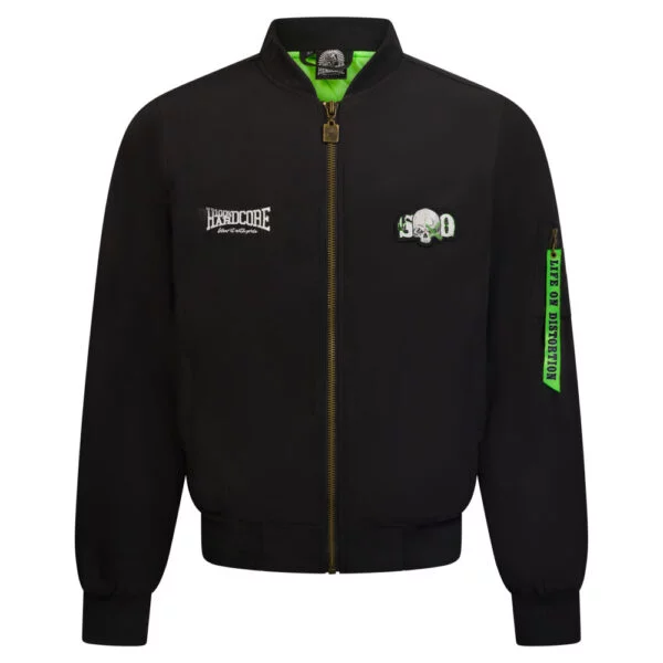 100 Hardcore Veste Bomber Systeme Overload Life on Distortion Swiss Hardcore Store