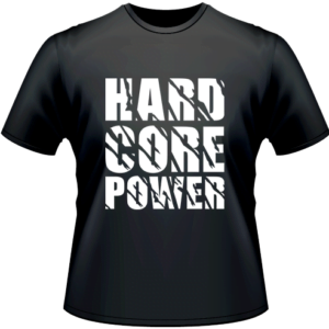 Waxweazle Shirt Hardcore Power