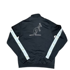 Australian Trainingsjacke BIG Logo Duo Triacetaat Black Banda OLUGC0020 003