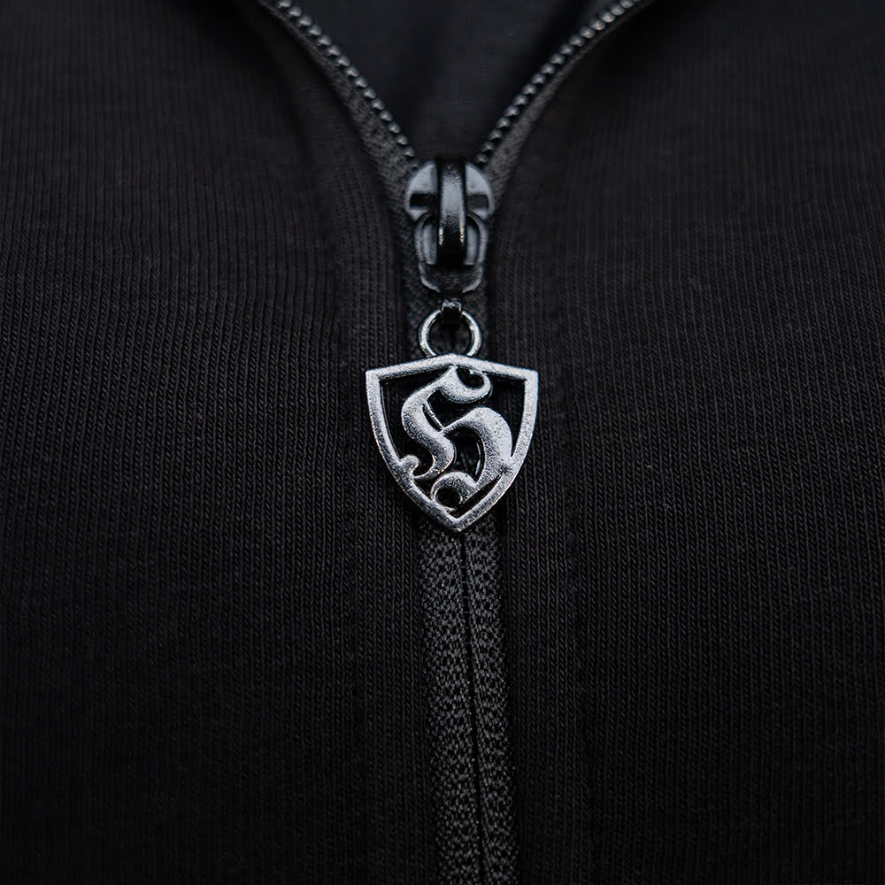 Hooligan Streetwear Hooded Zipper We don't care - image 3