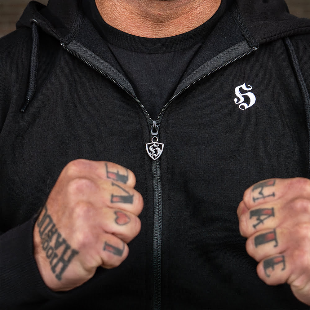 Hooligan Streetwear Hooded Zipper We don't care - image 6