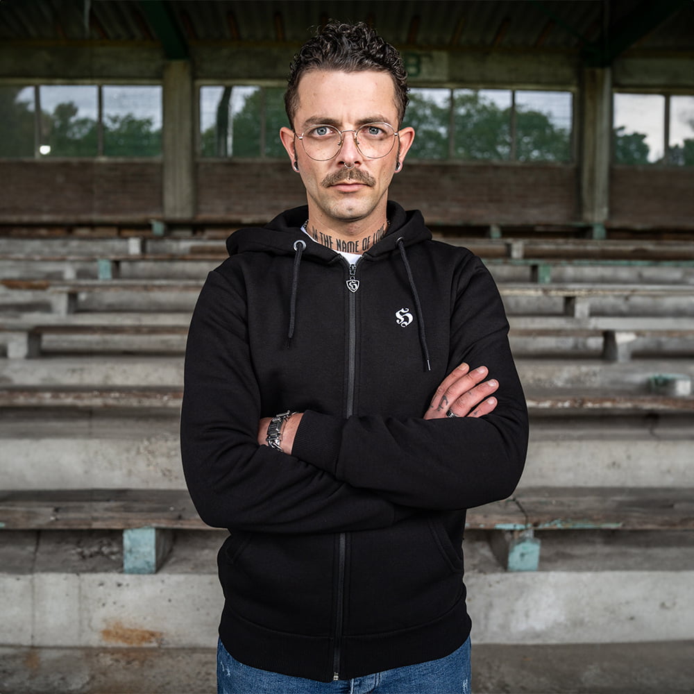 Hooligan Streetwear Hooded Zipper No One Like Us – Bild 5