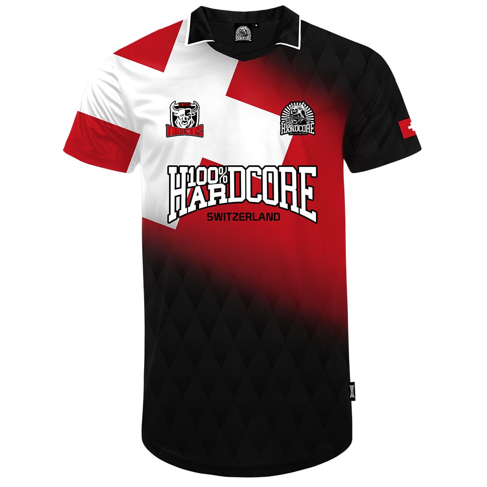100% Hardcore Soccershirt Swiss Hardcore Rage – Bild 2