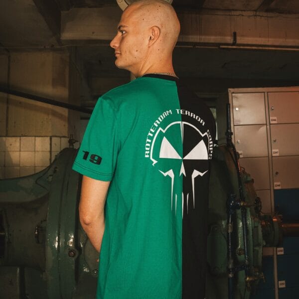 Rotterdam Terror Corps Shirt Duo grün schwarz