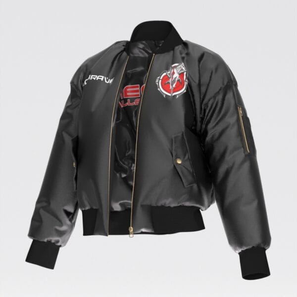 Megarave Millenium Bomberjacke schwarz limitiert – Bild 2