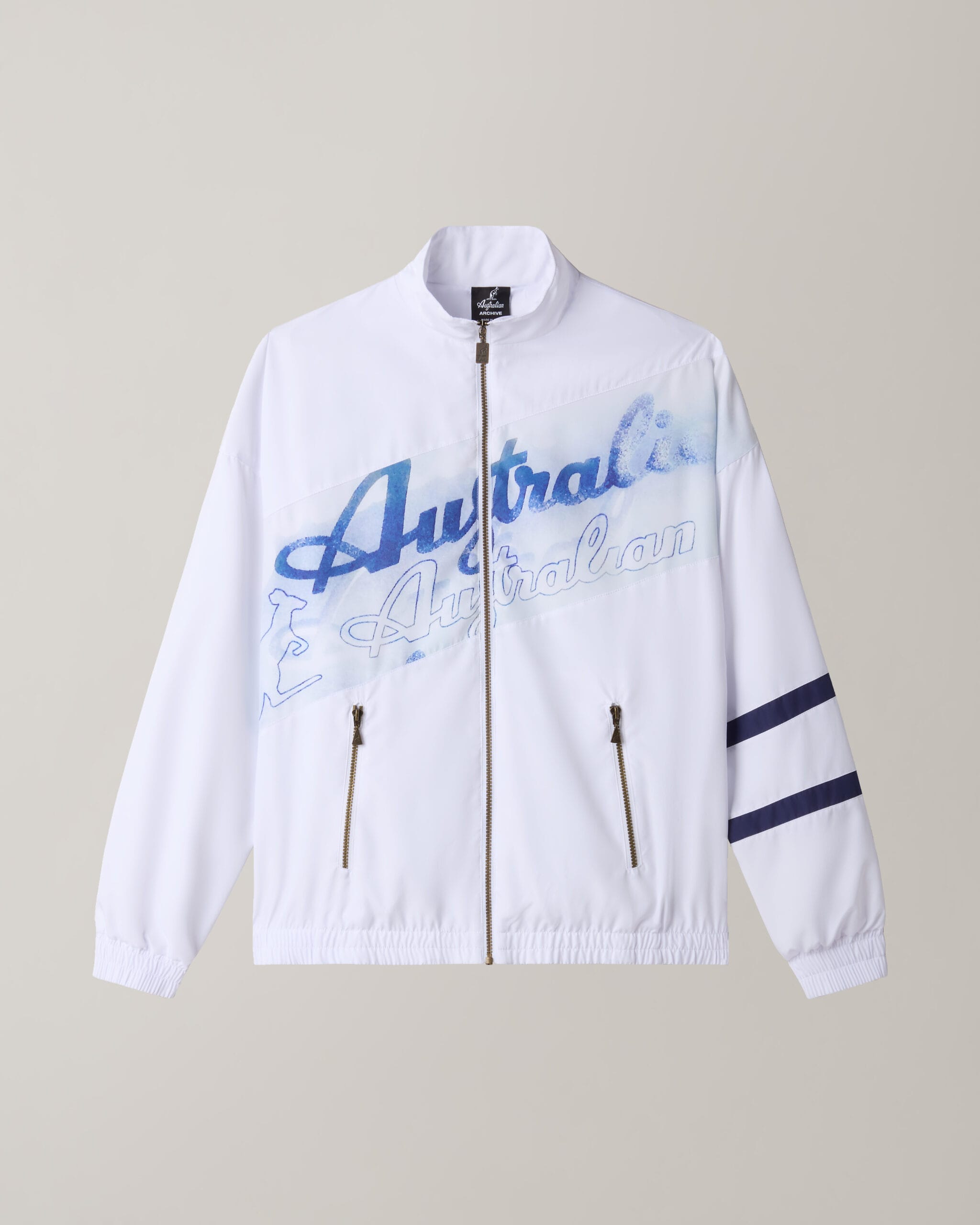 Australian Veste d'entraînement Print Smash ARUGC0015 EGO01 BIANCO