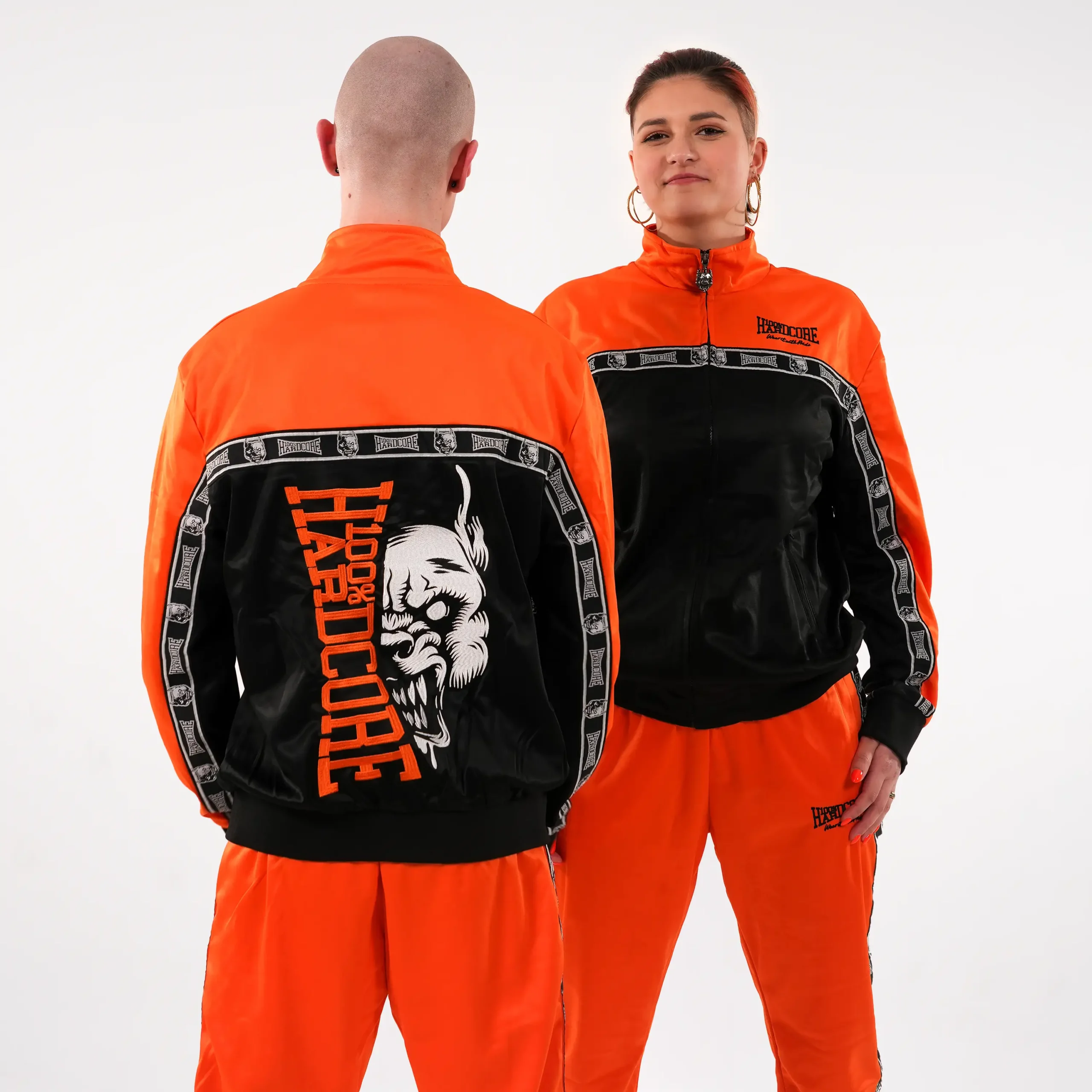 Pantalon d'entraînement 100% Hardcore Essential orange - image 3