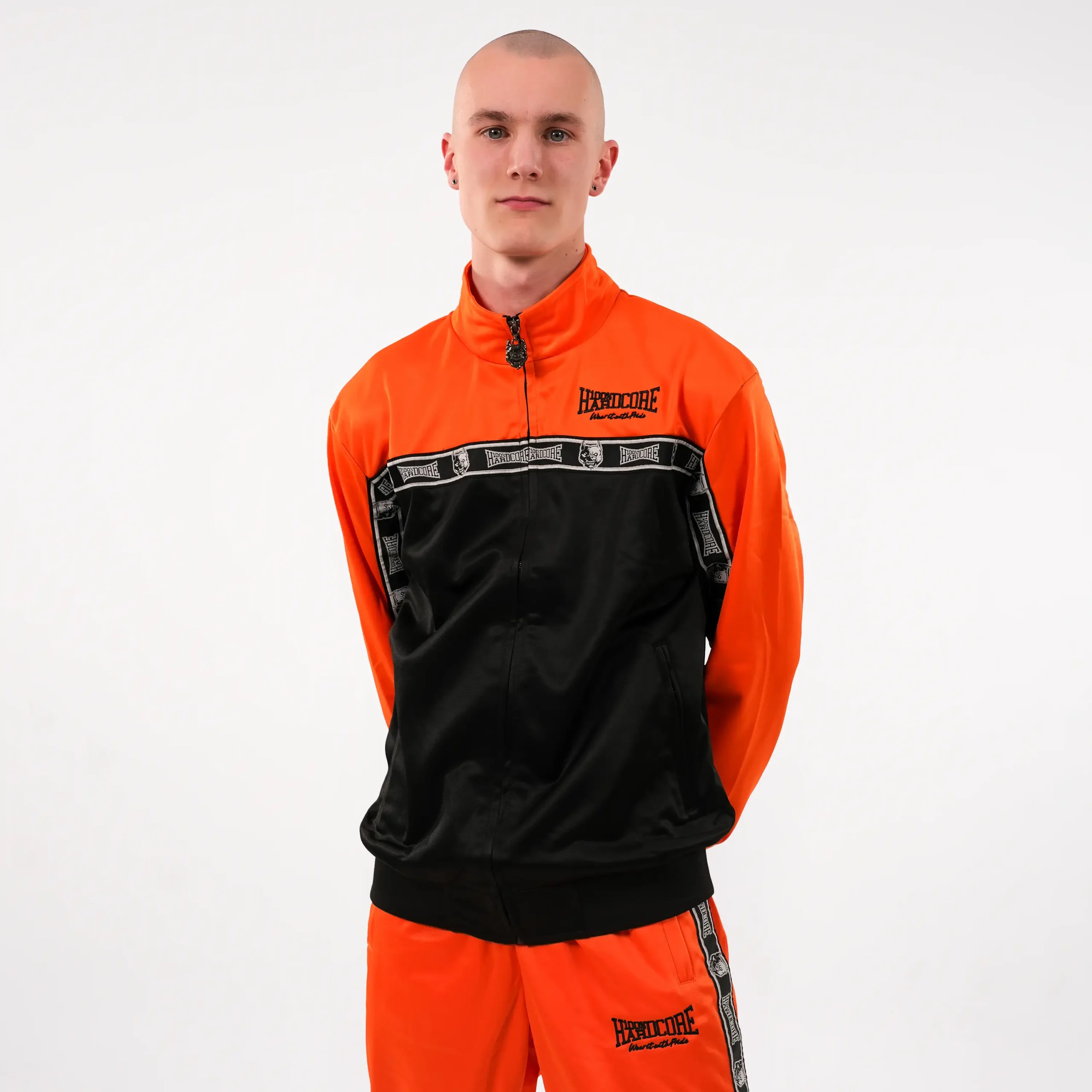 Pantalon d'entraînement 100% Hardcore Essential orange - image 4