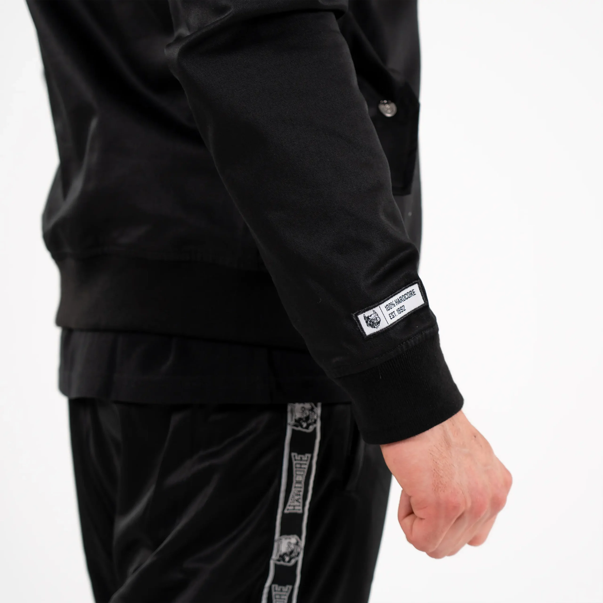 100% Hardcore Harrington Jacket Rage Embleem black - Image 5