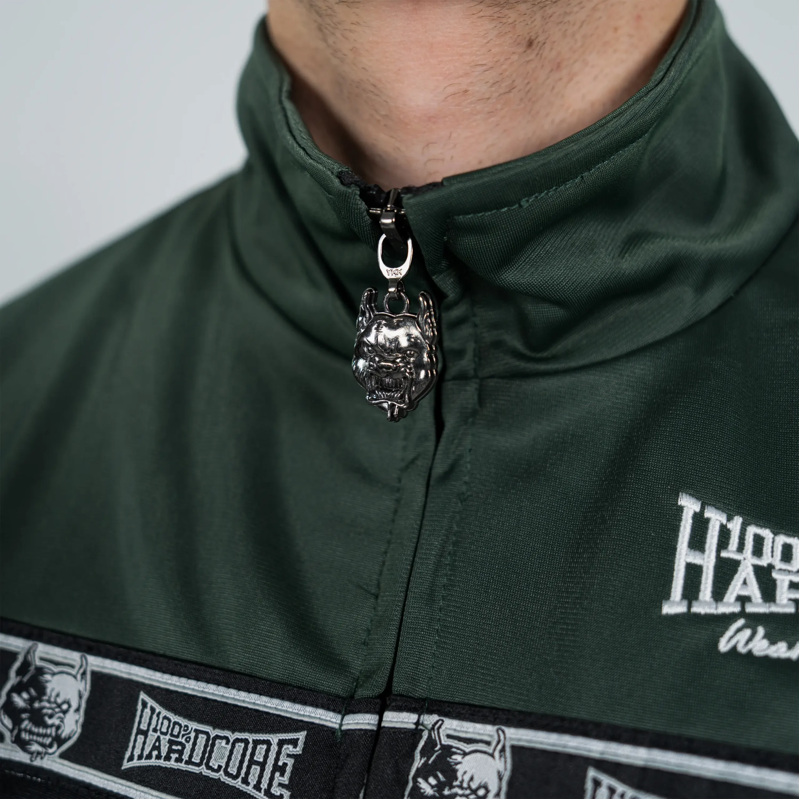 Veste d'entraînement 100% Hardcore Essential dark green - Image 2
