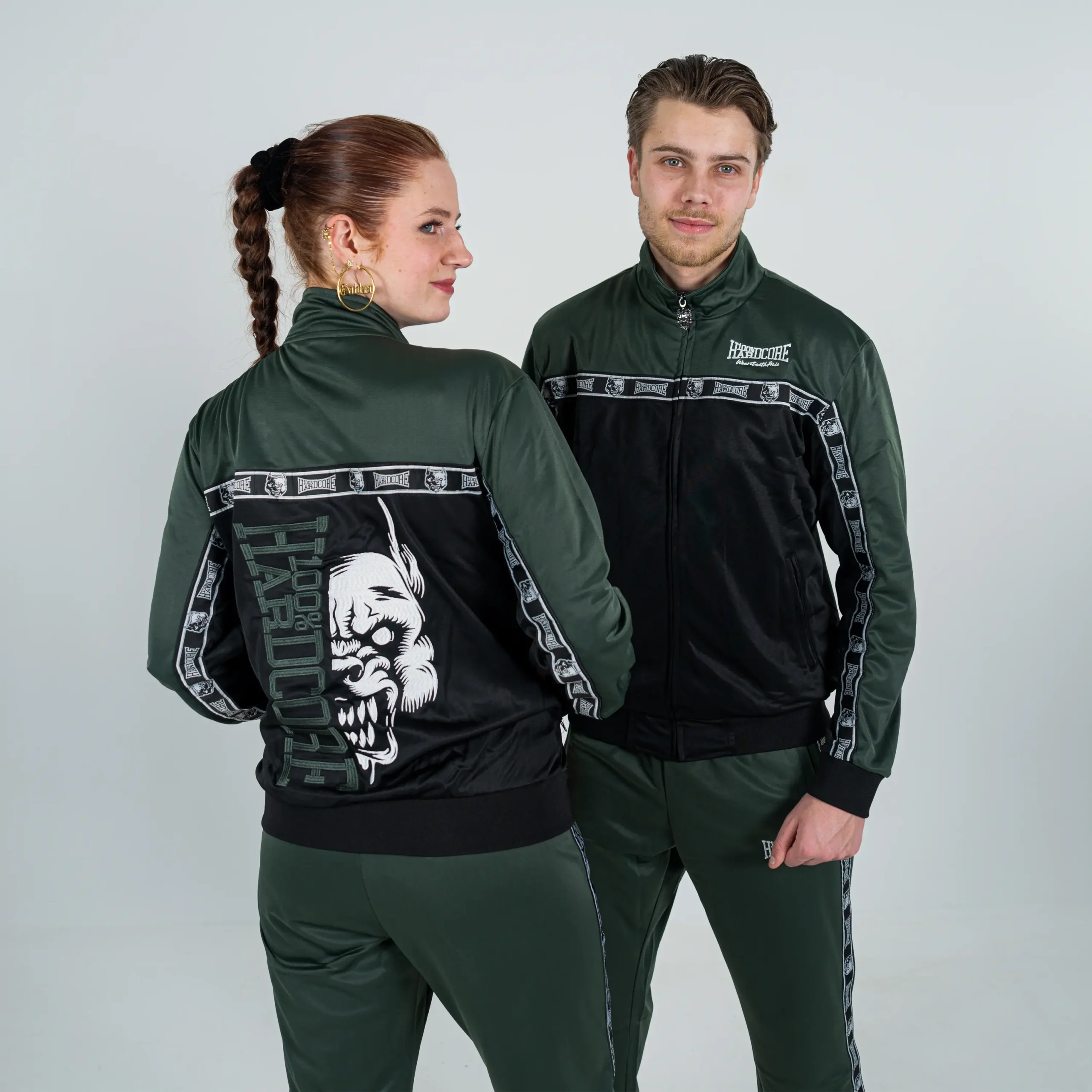 Veste d'entraînement 100% Hardcore Essential dark green - image 4
