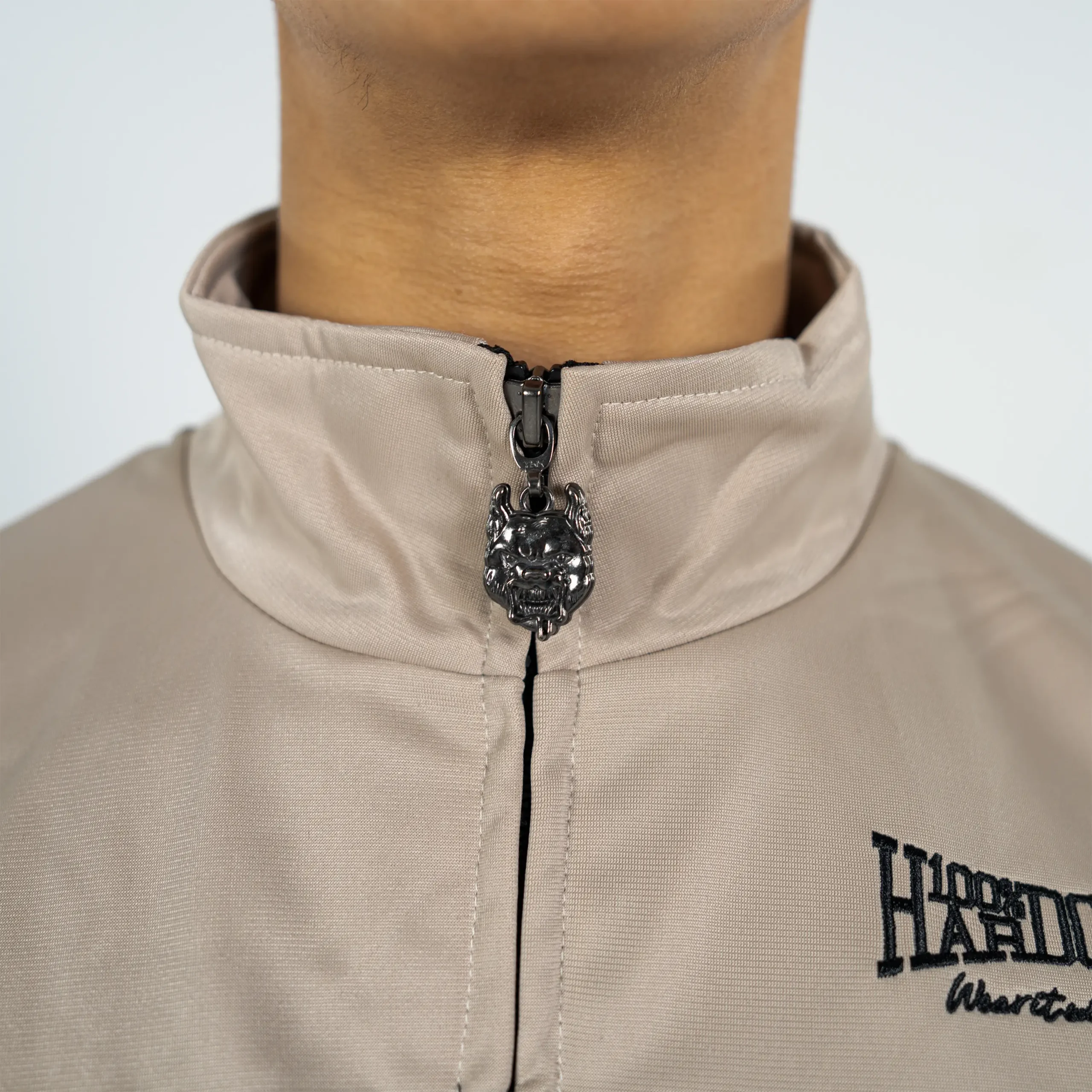 Veste d'entraînement 100% Hardcore Essential sable - image 3