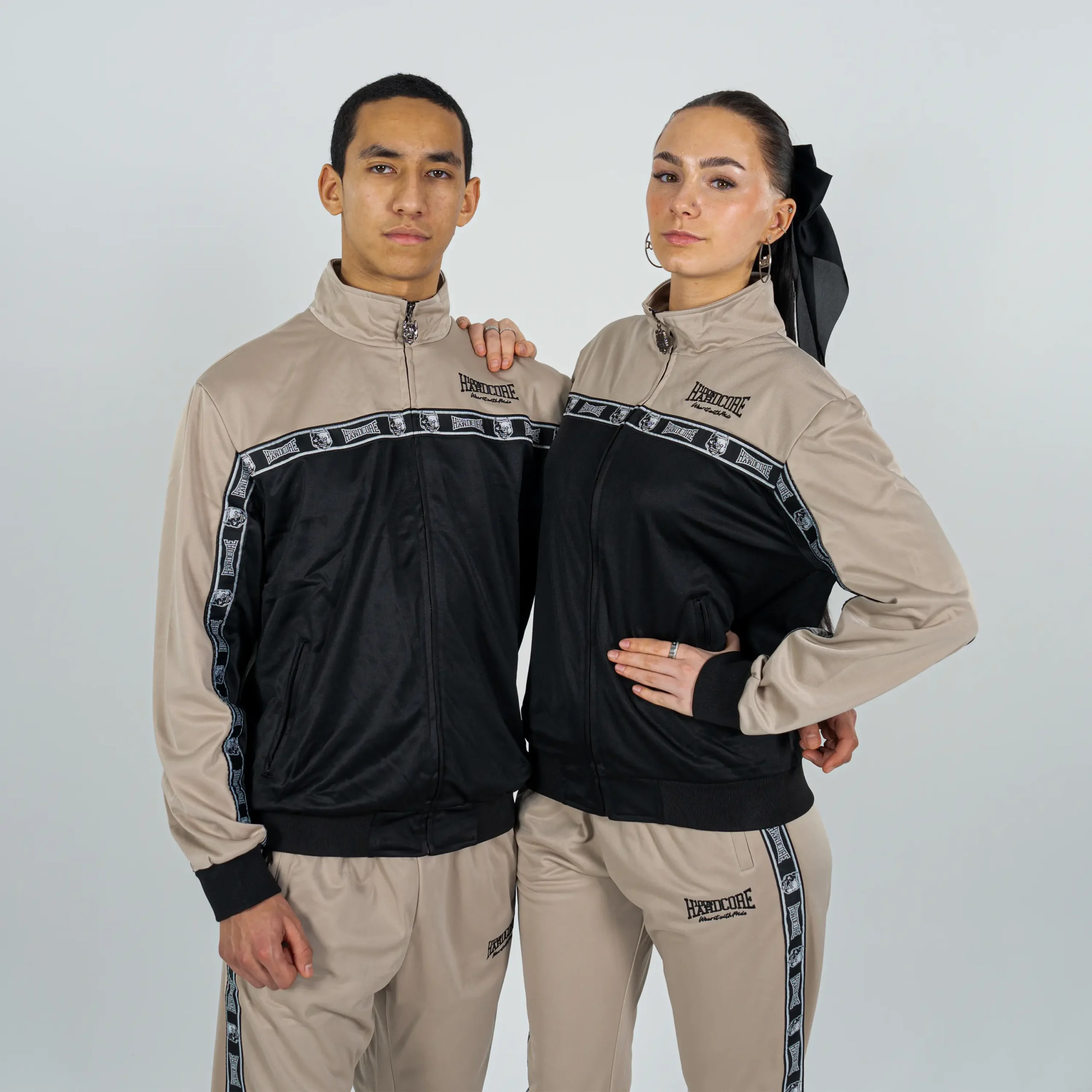 Veste d'entraînement 100% Hardcore Essential sable - image 4