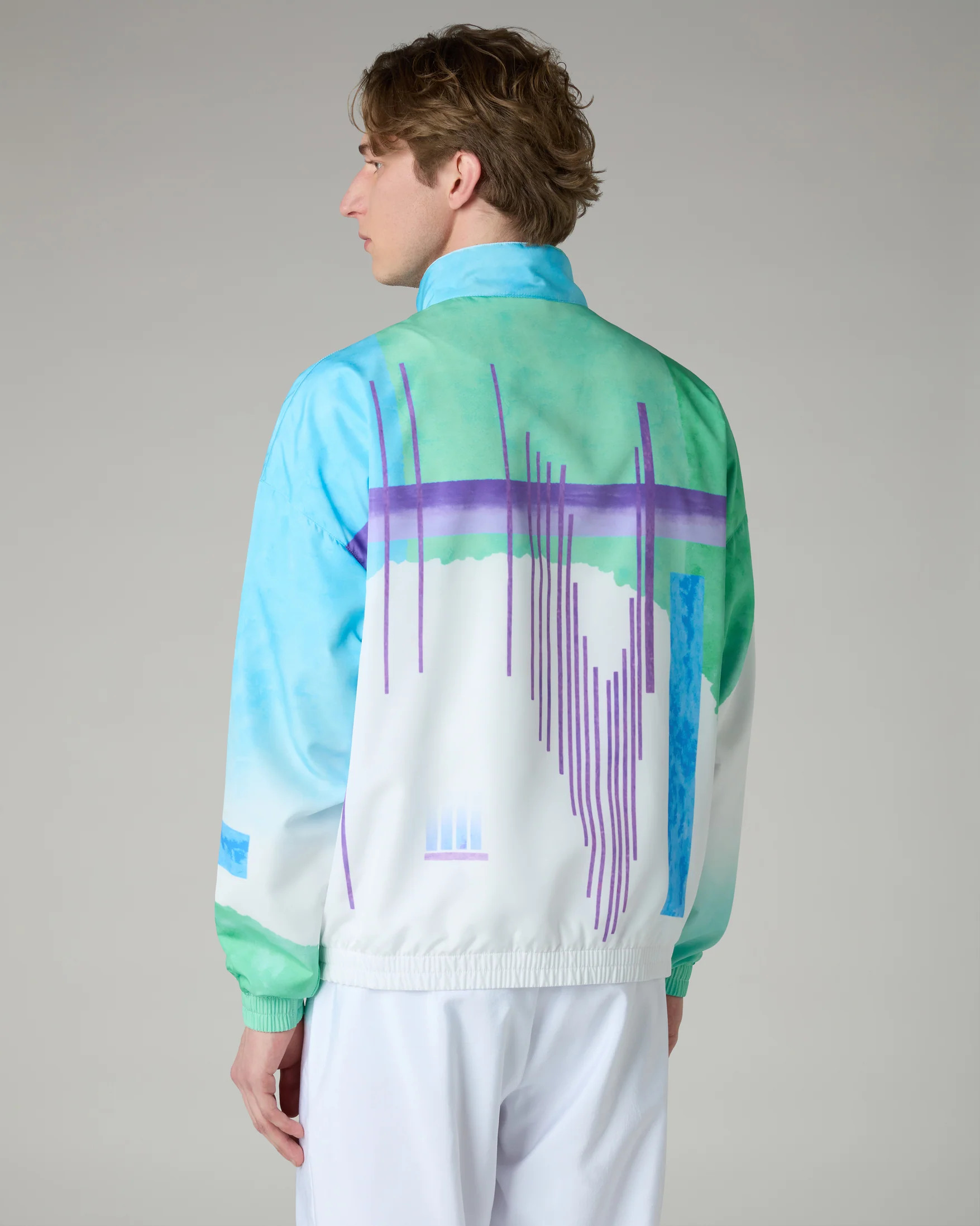 Australian Veste d'entraînement Print Smash ARUGX00002 GORA01 283 Vert vif - photo 3