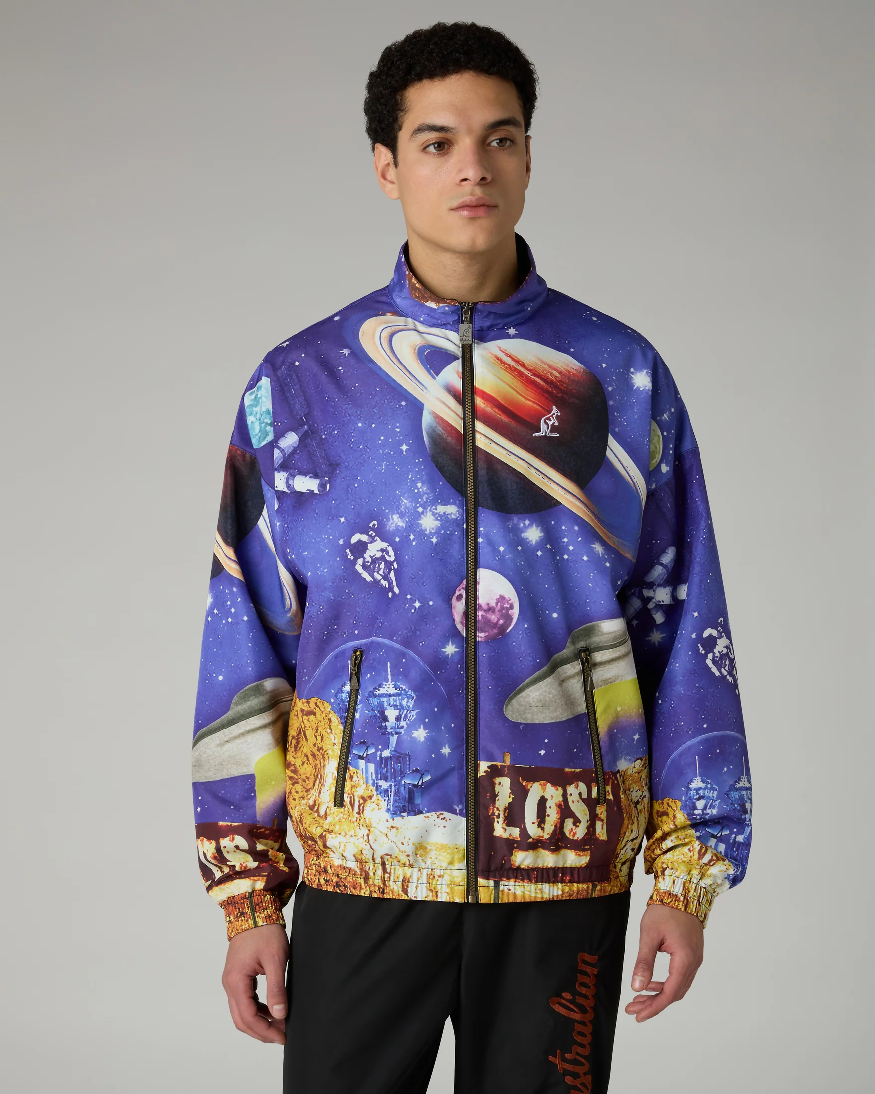 Australian Veste d'entraînement Print Smash ARUGX00002 LOST01003 Col. 003 Nero - Image 3