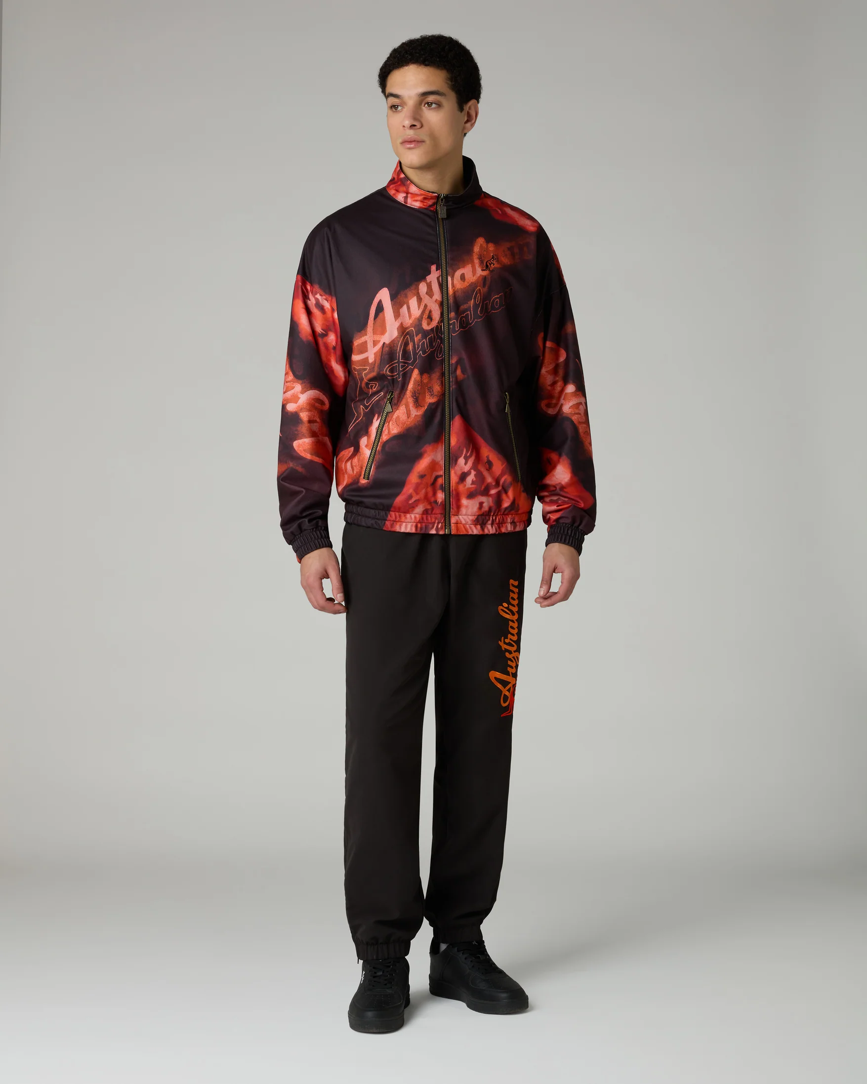 Australian Veste d'entraînement Print Sabrinda ARUGC0021 RUST01149 Col. 0003 Nero - Image 3