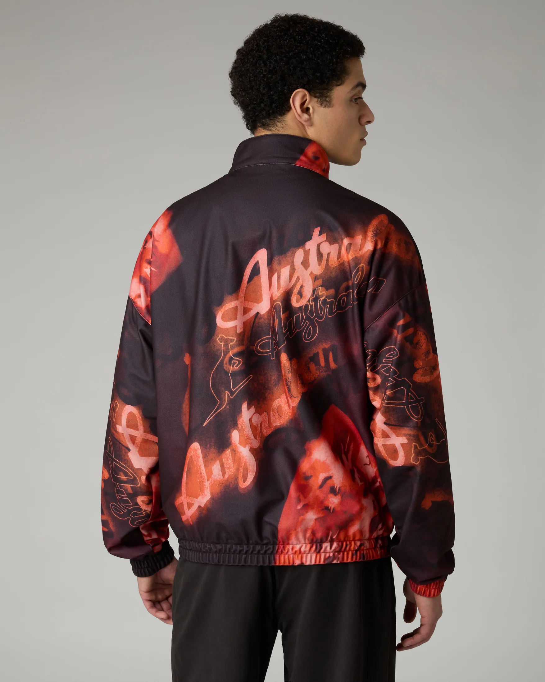 Australian Veste d'entraînement Print Sabrinda ARUGC0021 RUST01149 Col. 0003 Nero - Image 5