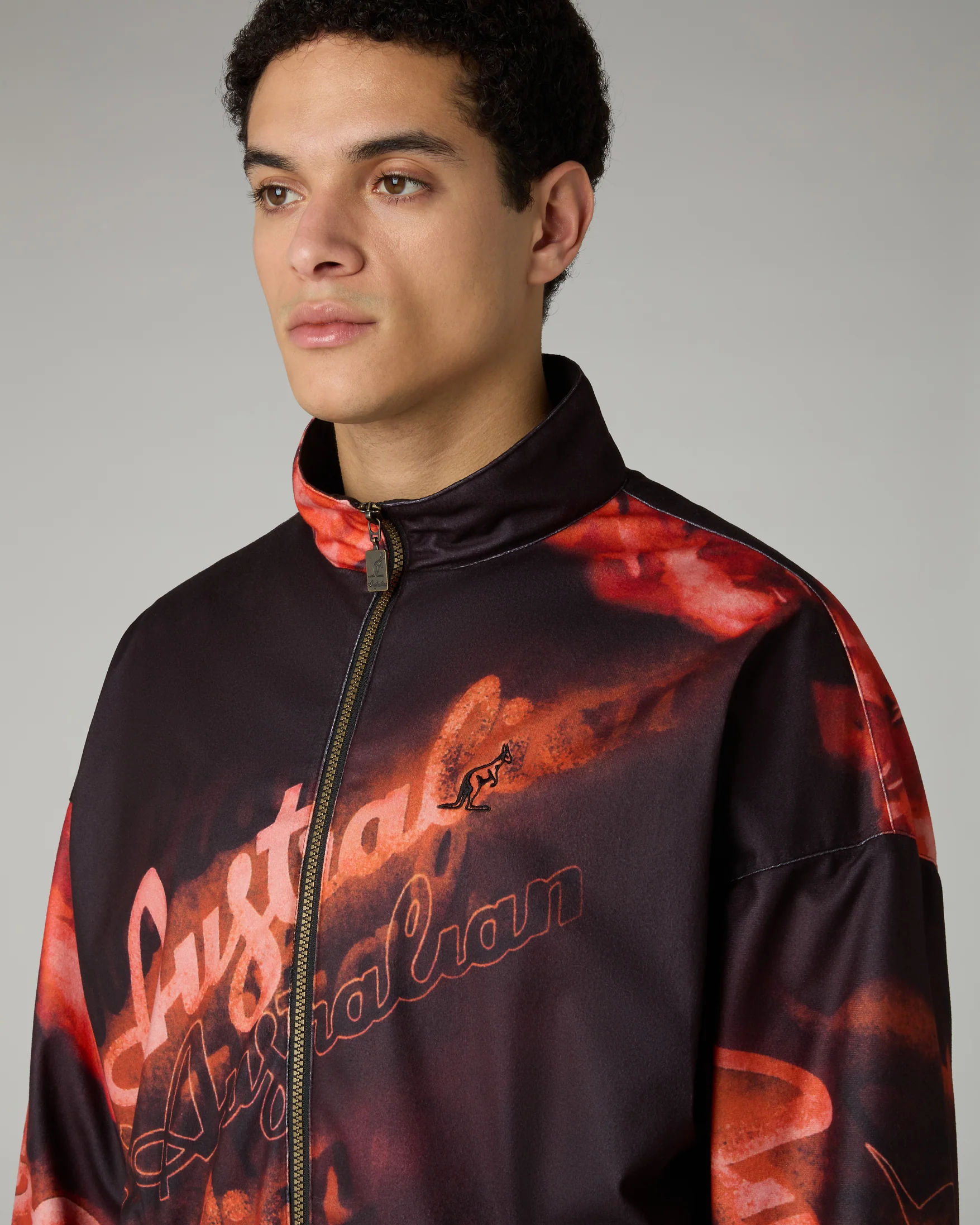 Australian Veste d'entraînement Print Sabrinda ARUGC0021 RUST01149 Col. 0003 Nero - Image 6