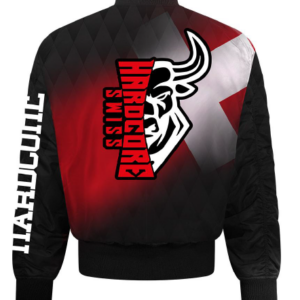 100% Hardcore Bomberjacke Swiss Rage