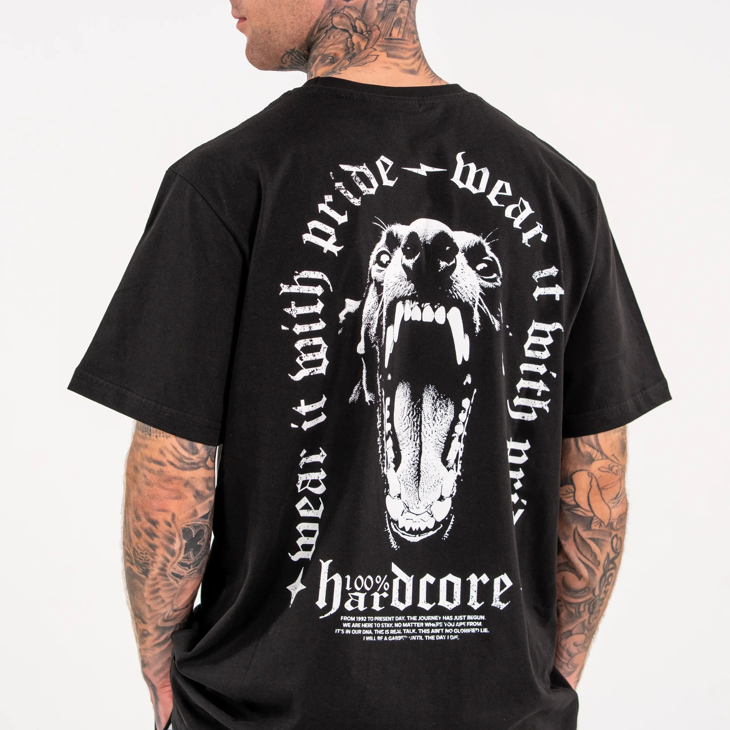 100% Hardcore Shirt Bite – Bild 3