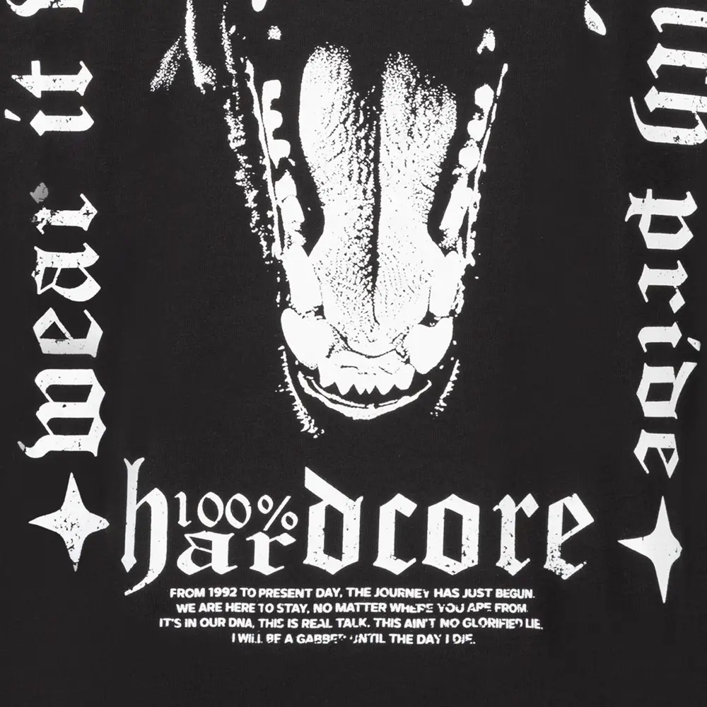 100% Hardcore Shirt Bite – Bild 4