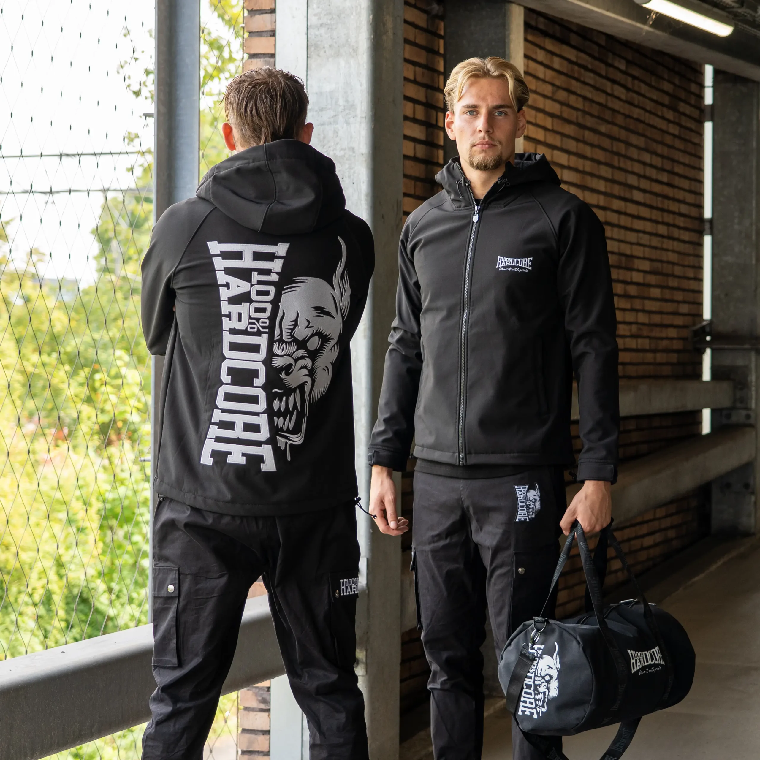 100% Hardcore Softshell Jacket Branded Rage - Image 3
