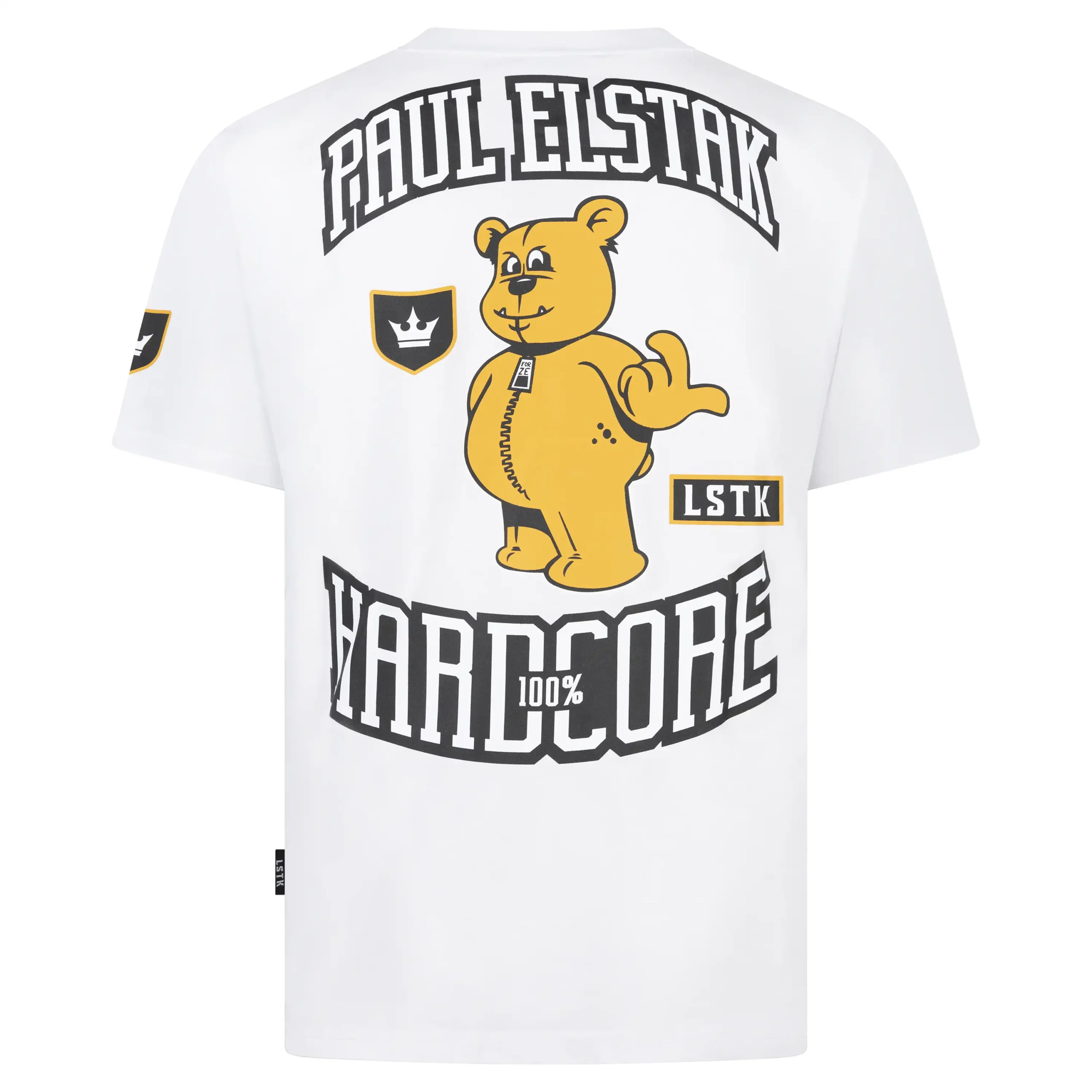 100% Hardcore - Paul Elstak T-shirt Forze White – Bild 4