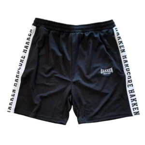 HAKKEN Trainingsshorts BK/WH