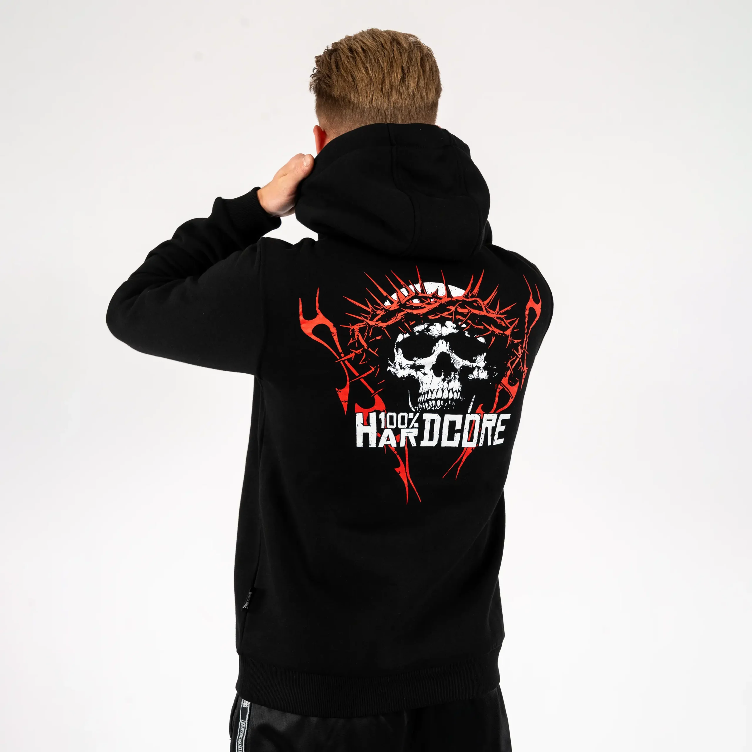 100% Hardcore Hoodie Blood Crown – Image 5