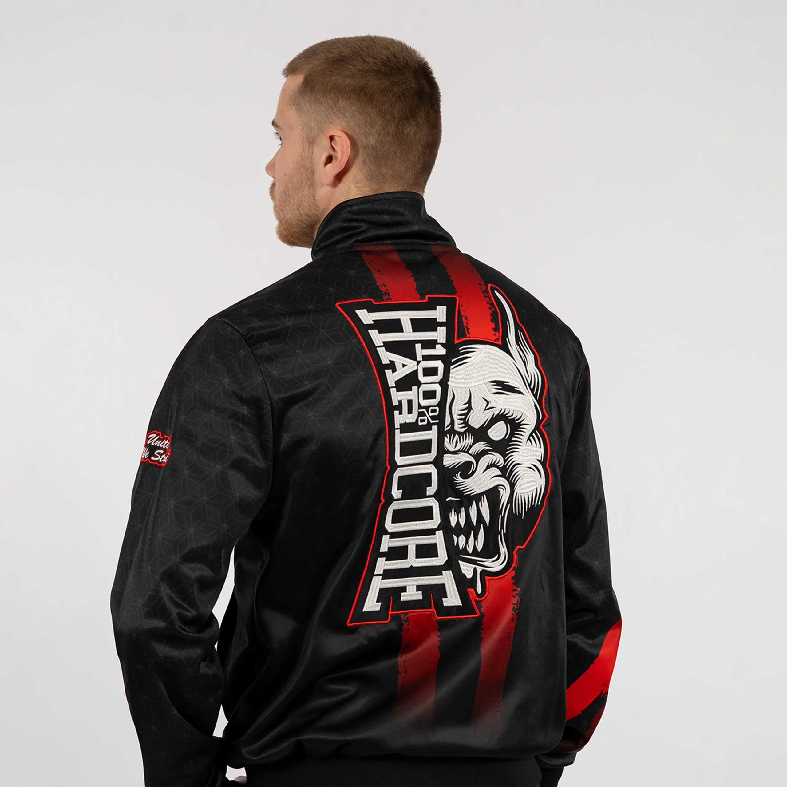 100% Hardcore Trainingsjacke Red Mark – Bild 3