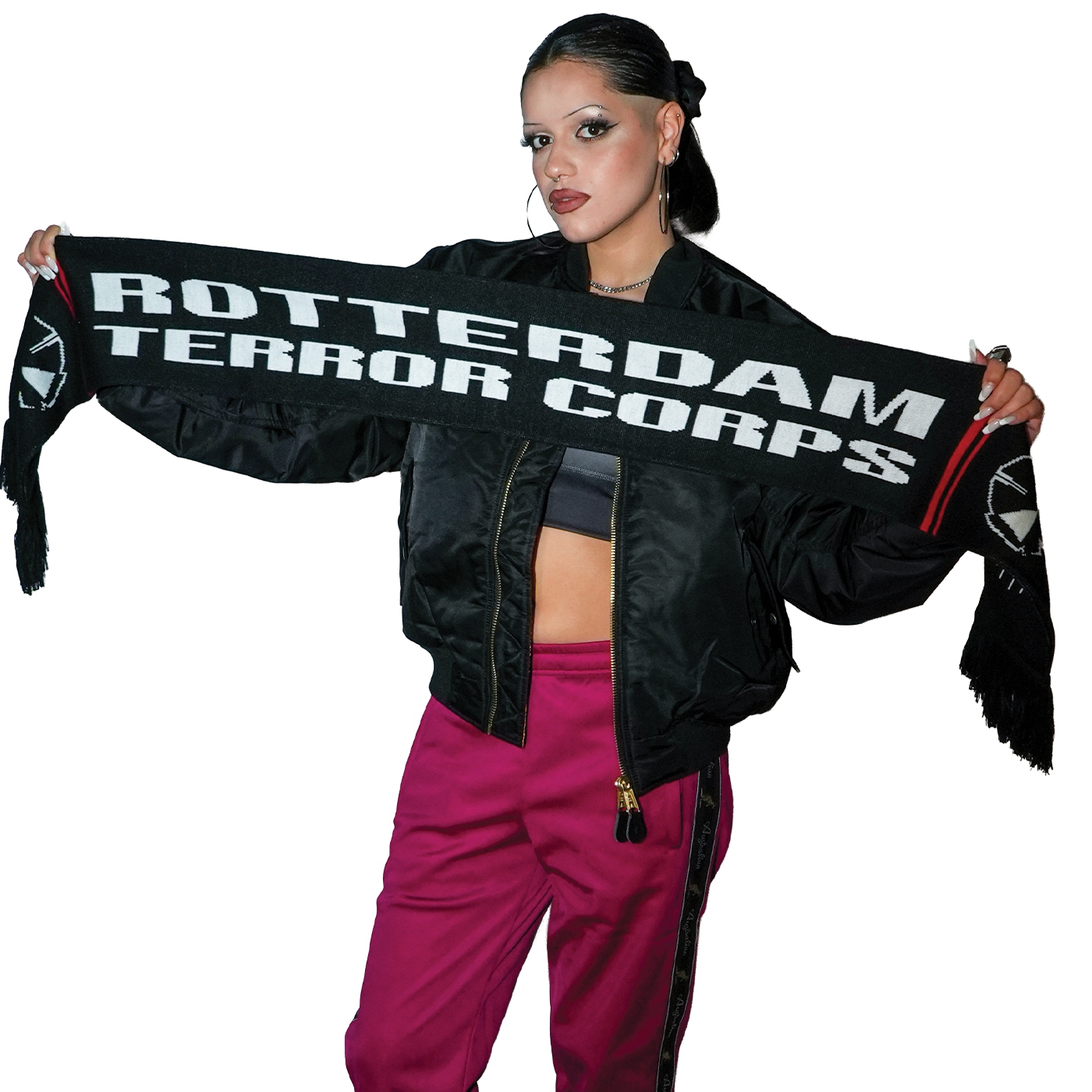 Rotterdam Terror Corps Schal red