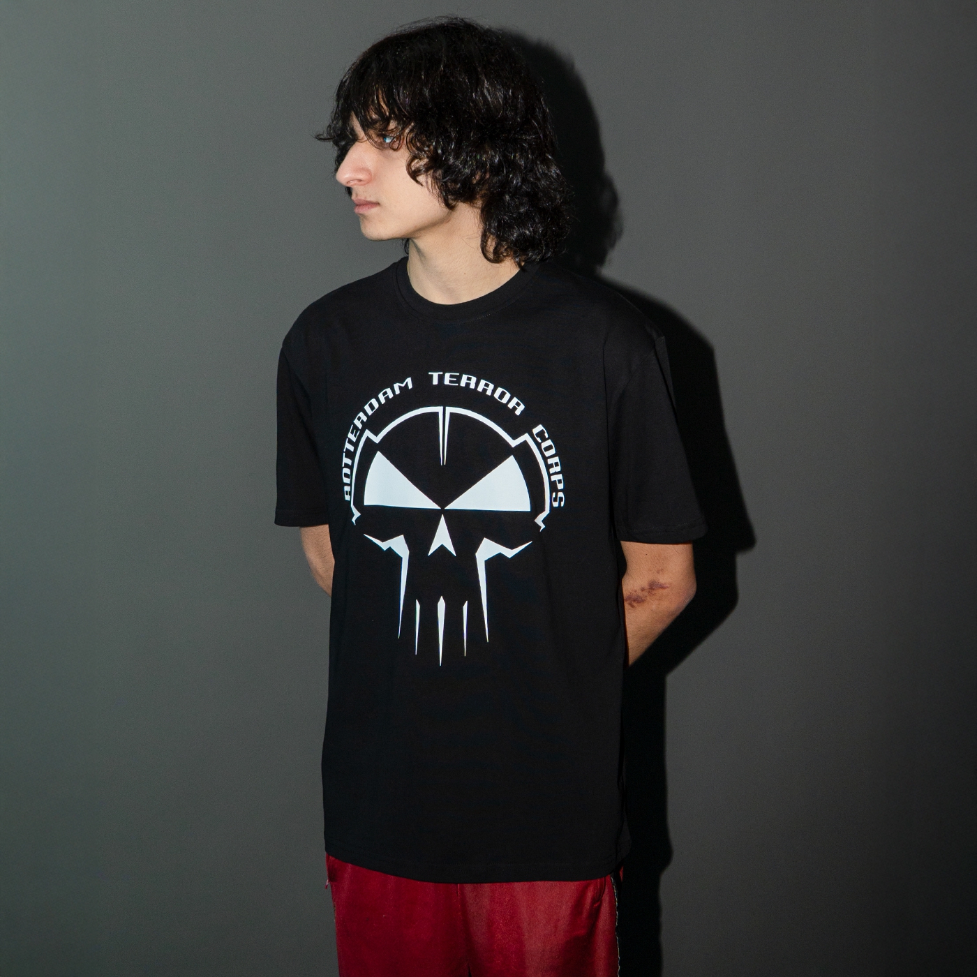 Rotterdam Terror Corps Shirt Legacy white Logo – Image 3