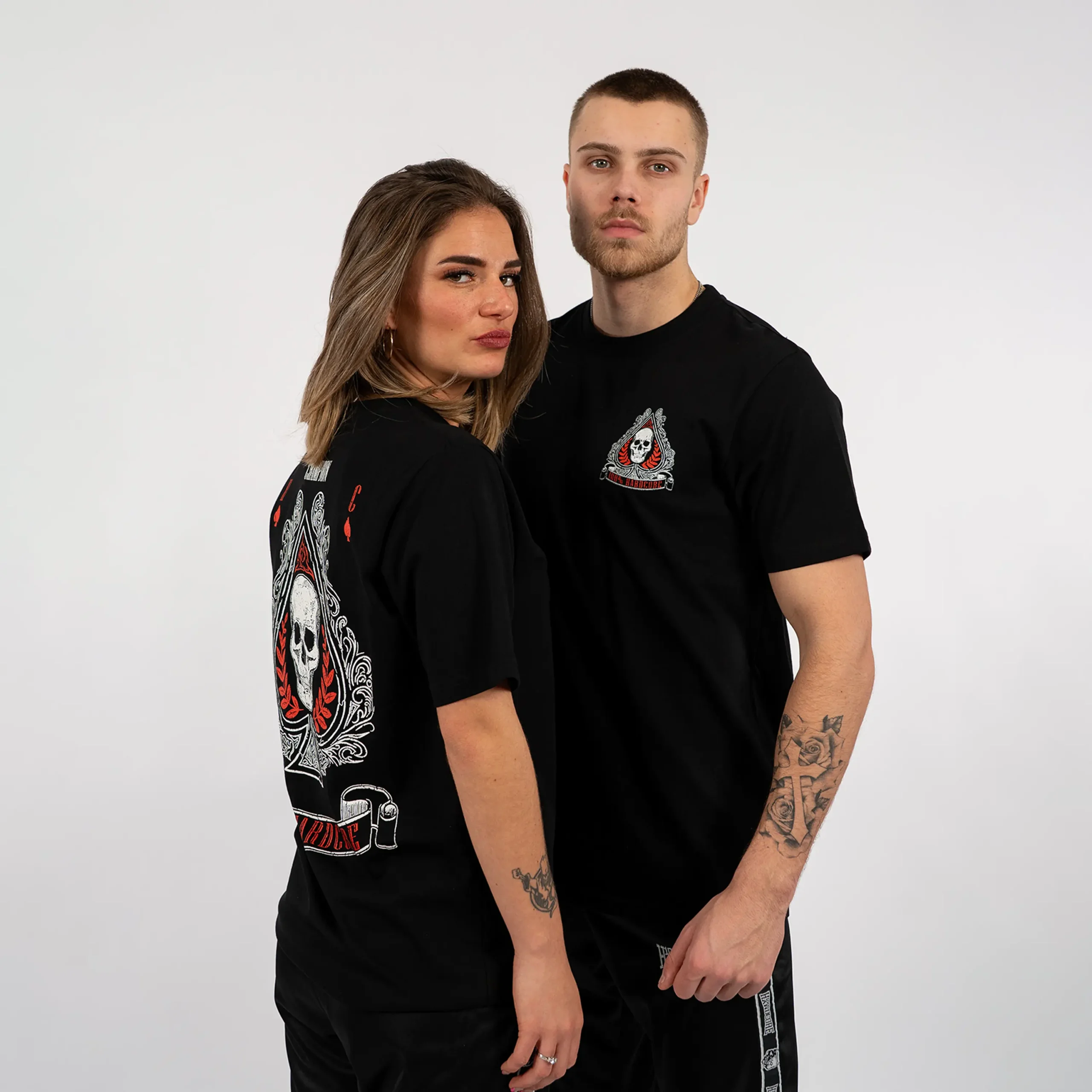 T-shirt 100 % hardcore Ace of Spades – Image 2