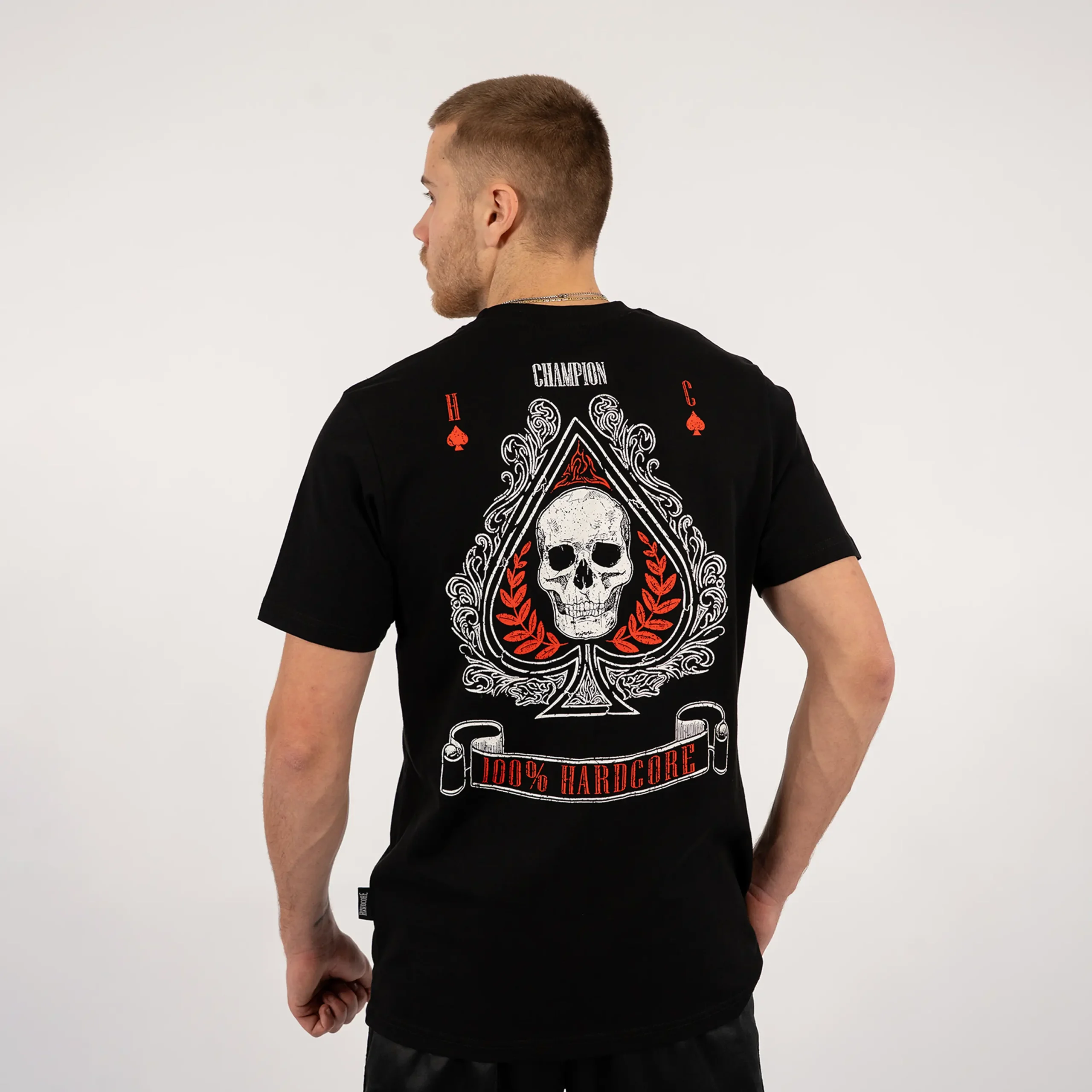 T-shirt 100 % hardcore Ace of Spades – Image 3