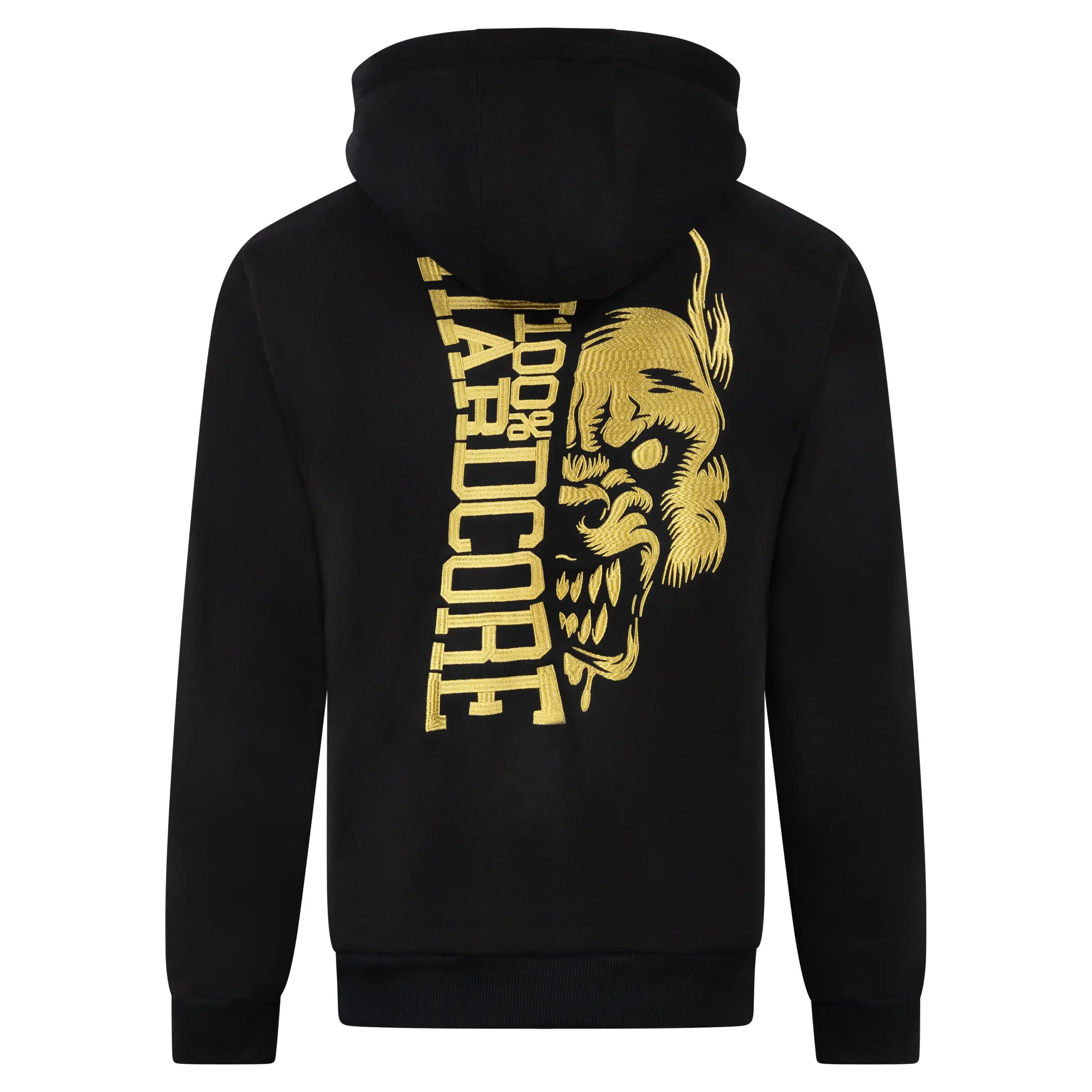 100% Hardcore Hooded Zipper Essential Gold