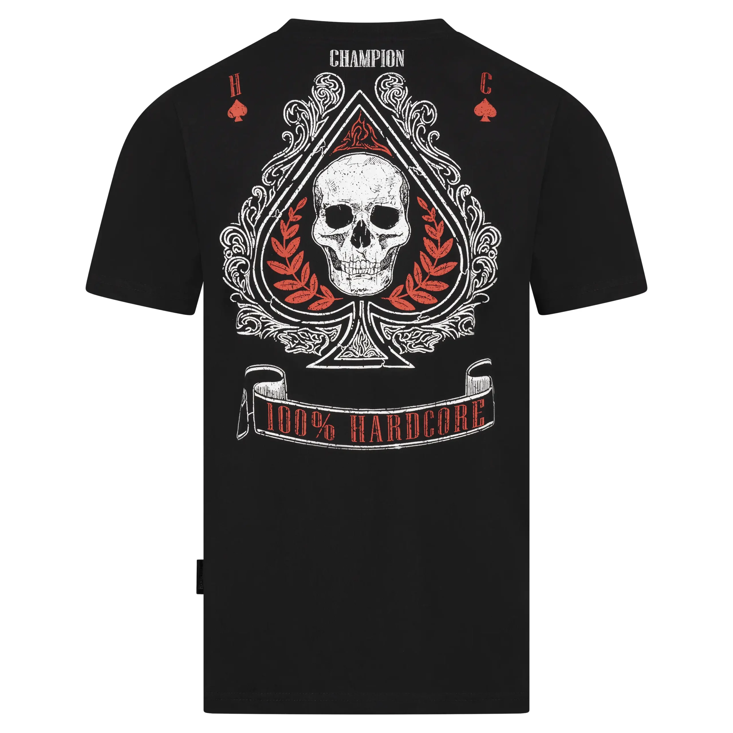 T-shirt 100 % hardcore Ace of Spades