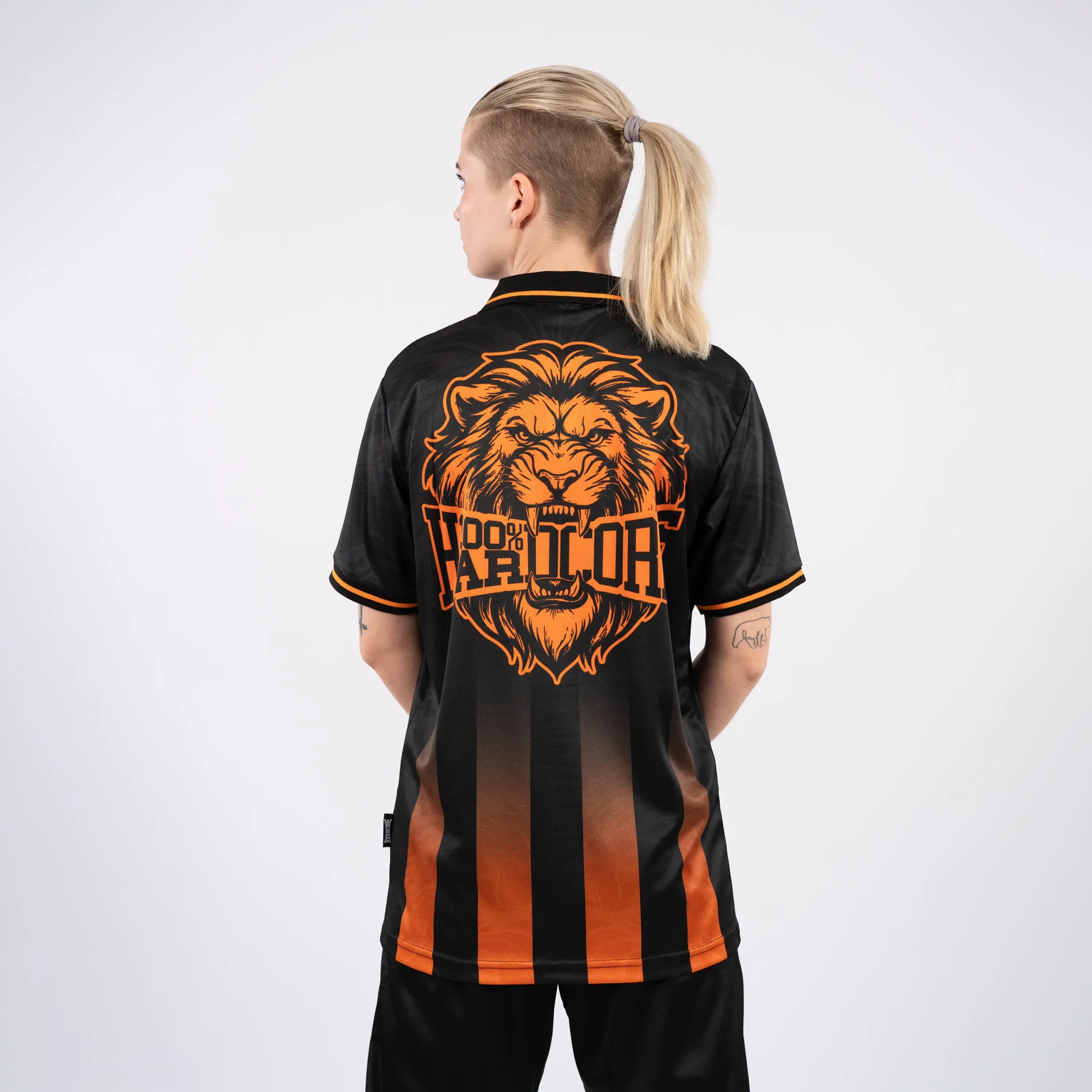 T-shirt de foot 100 % hardcore « Crowned » – Image 4