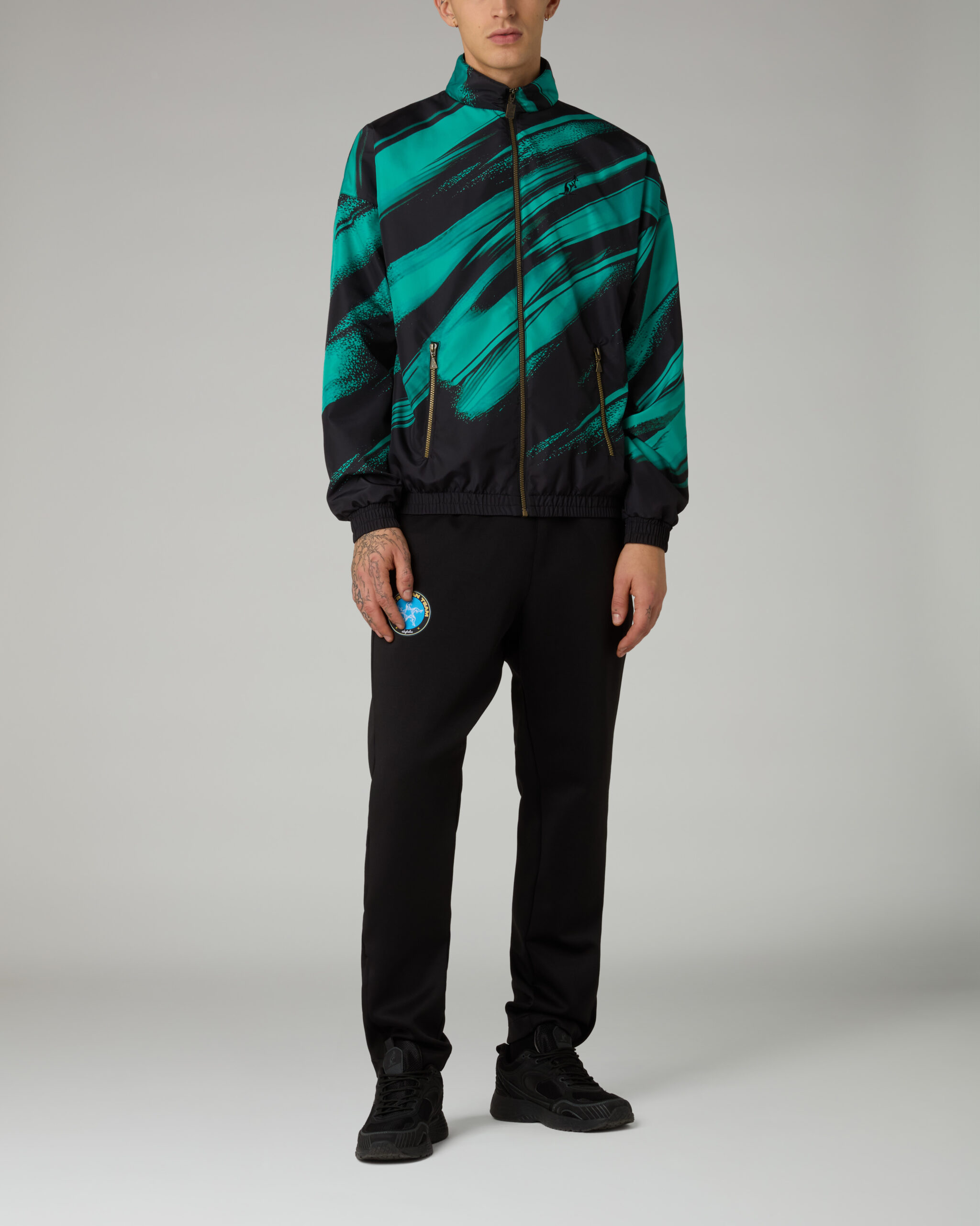 Veste d'entraînement australienne Print Smash Green Overseas 913 – Image 3