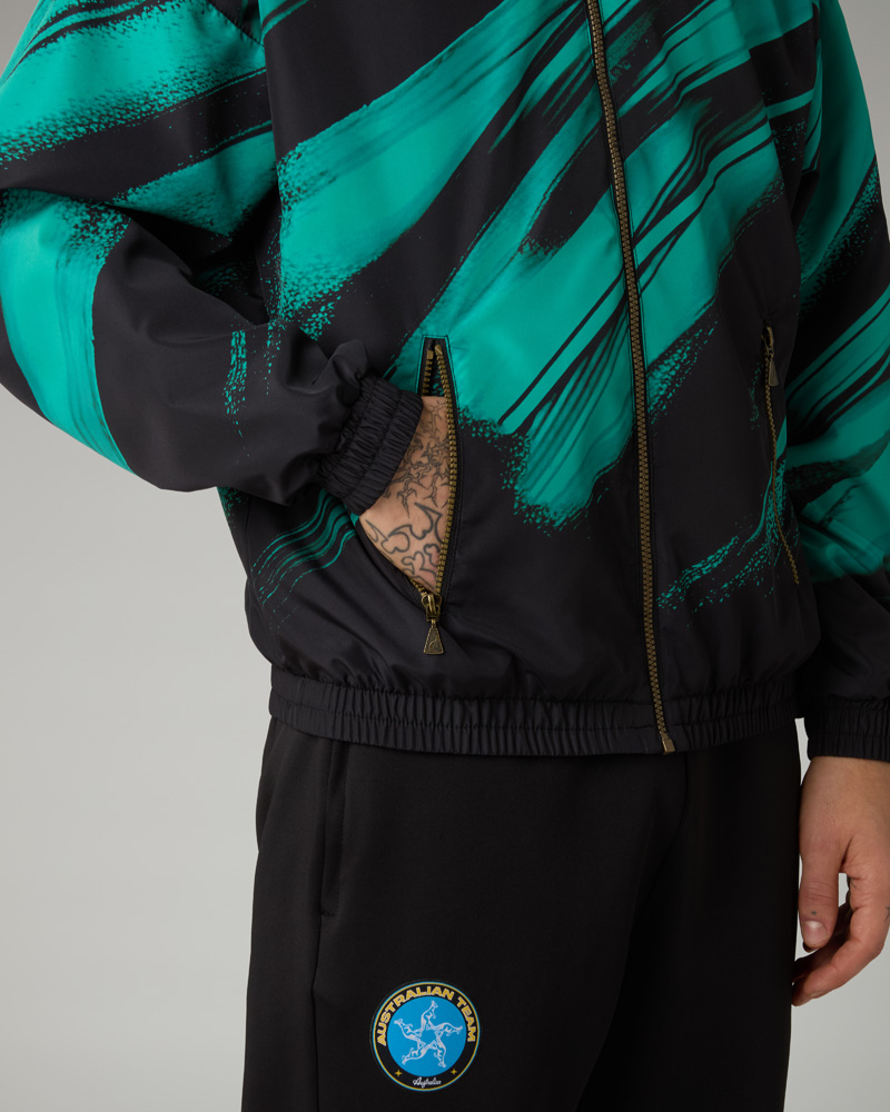 Veste d'entraînement australienne Print Smash Green Overseas 913 – Image 7
