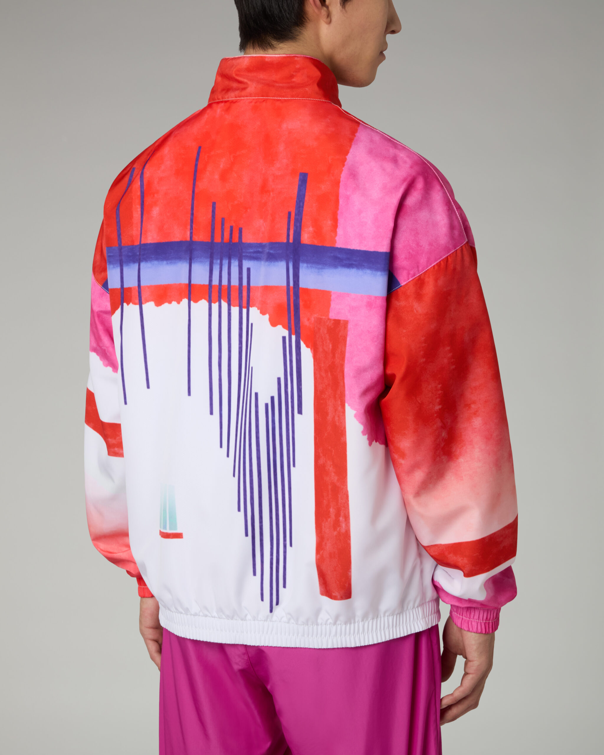 Veste d'entraînement australienne Print Smash Bright Red 720 – Image 5