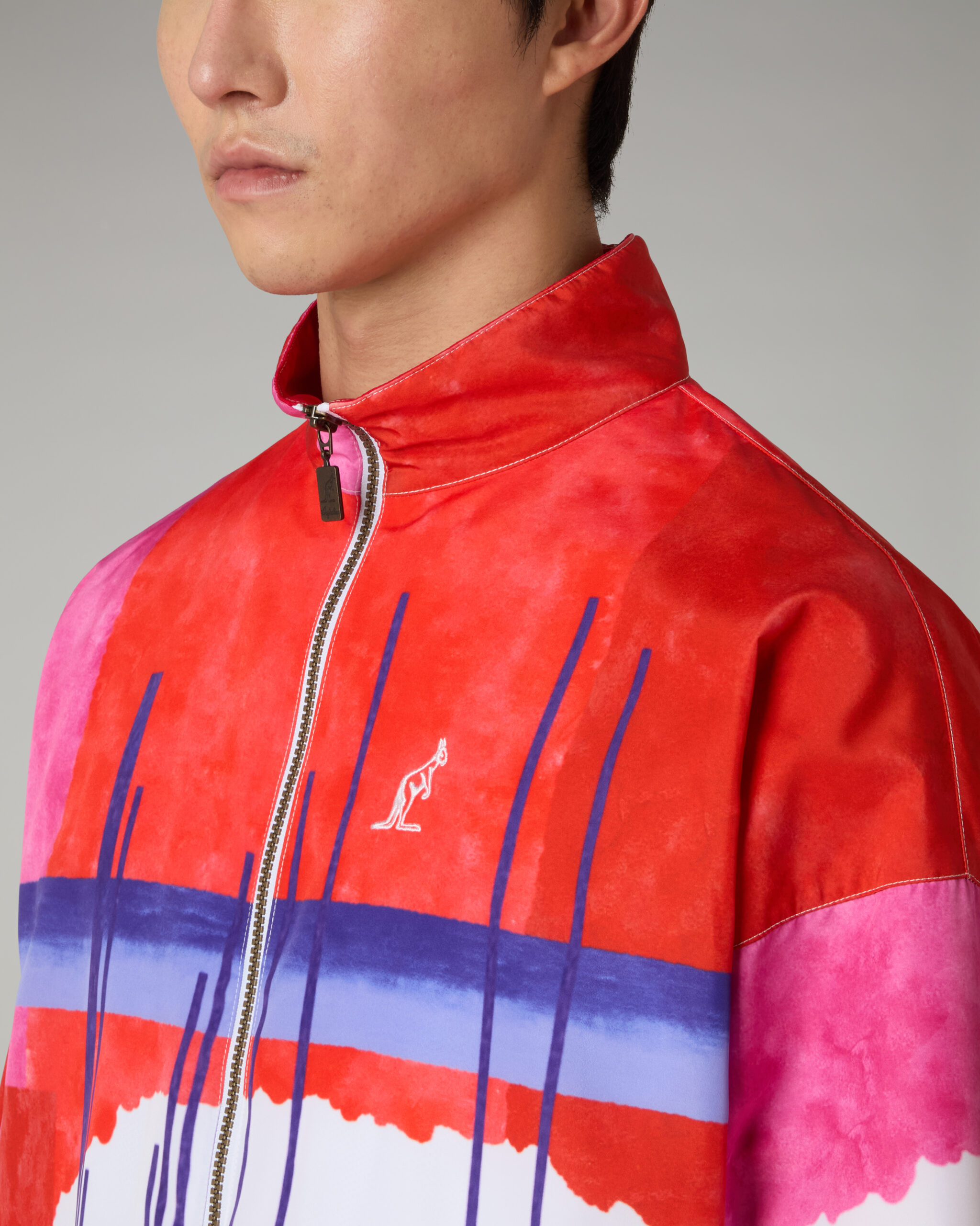 Veste d'entraînement australienne Print Smash Bright Red 720 – Image 6