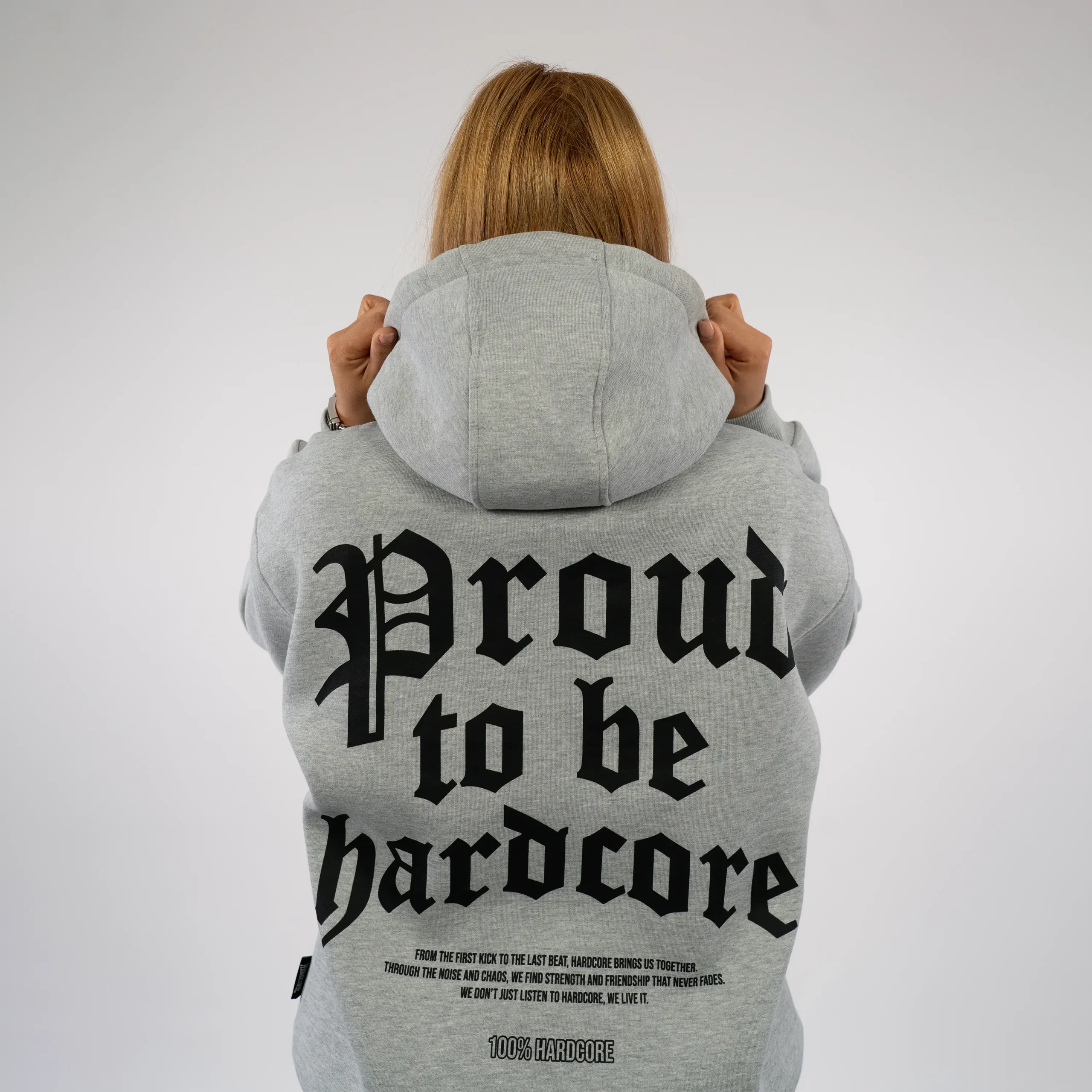 100% Hardcore Hooded Proud to be – Bild 4