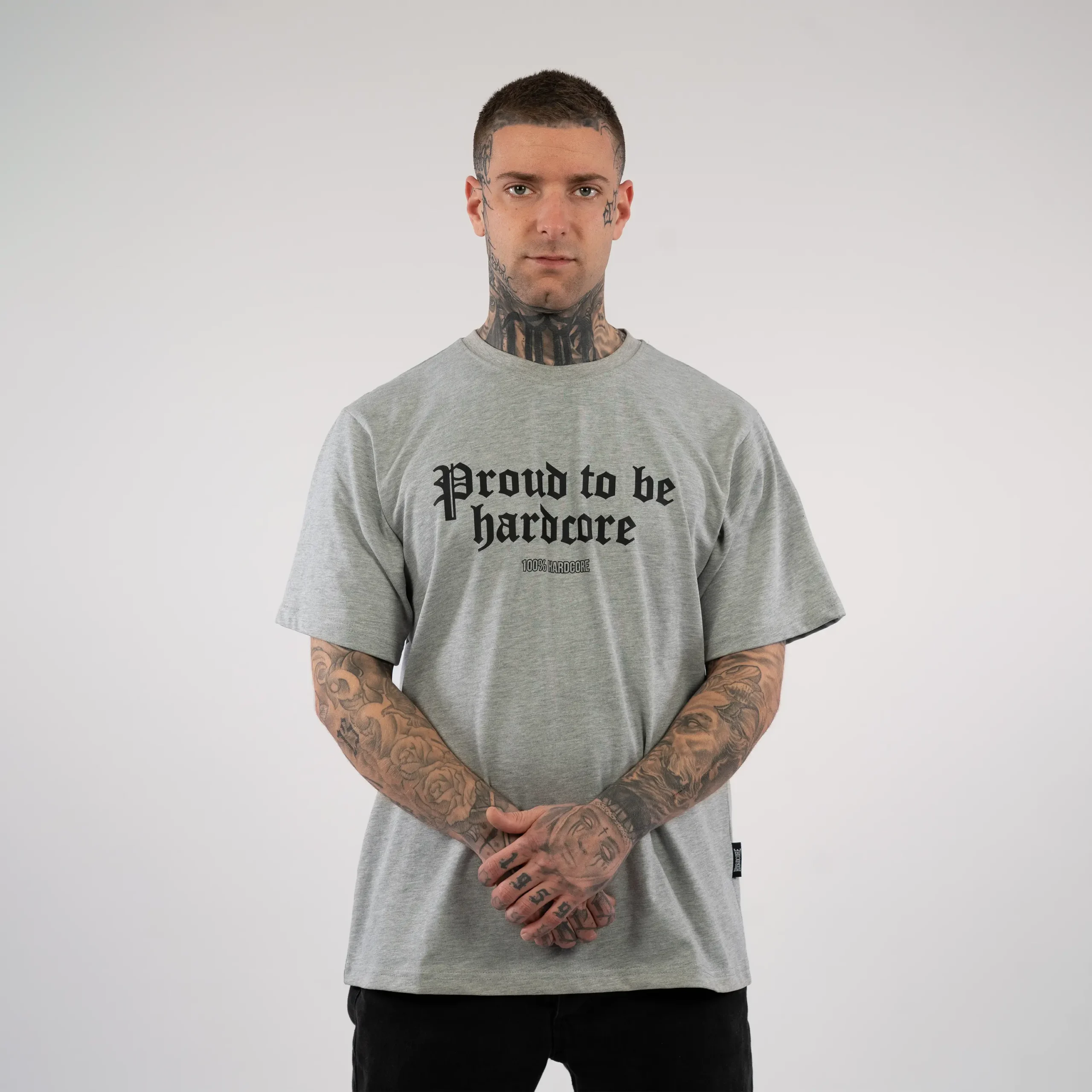 T-shirt 100 % Hardcore « Proud to be Grey » – Image 5