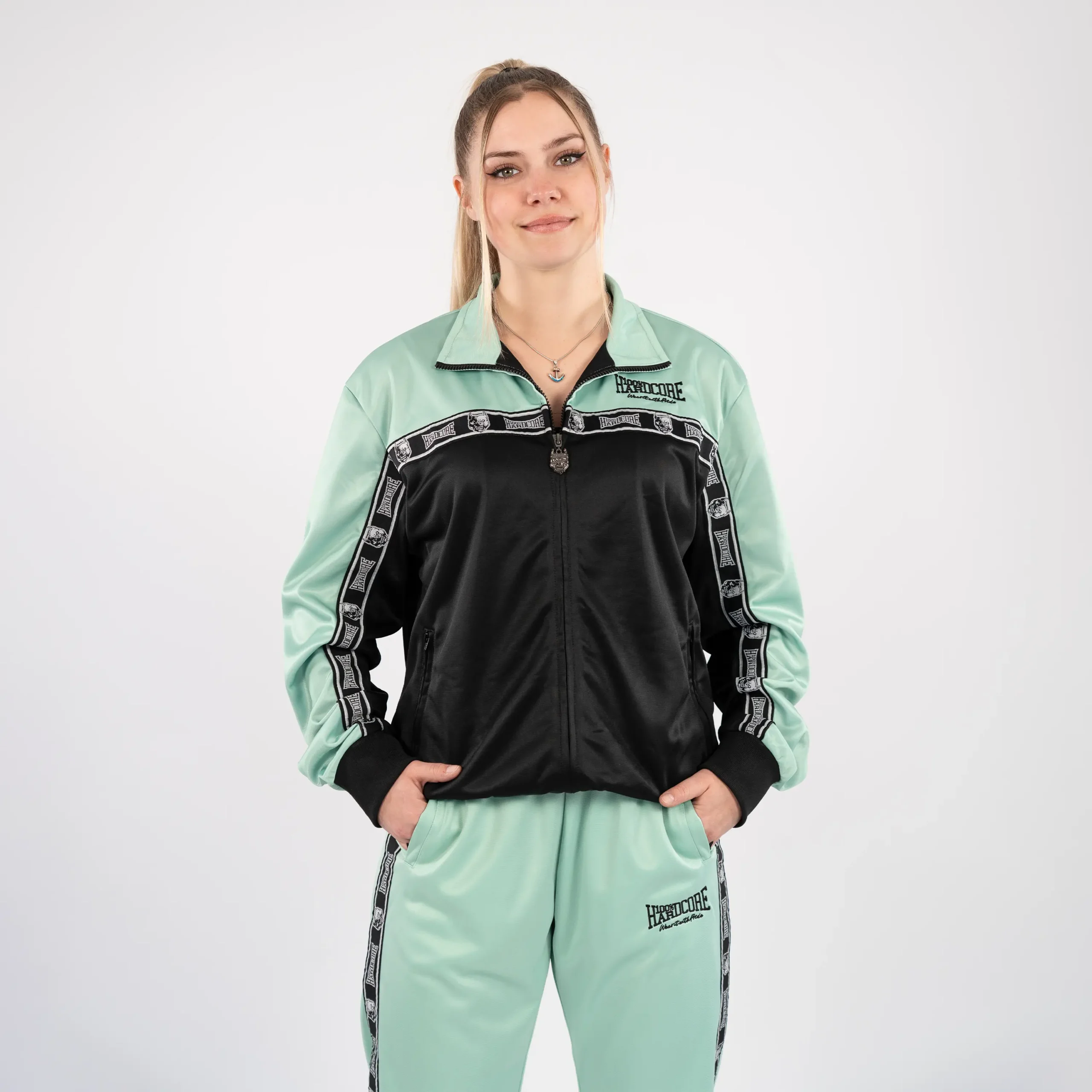 Veste d'entraînement 100 % Hardcore Essential Mint – Image 5