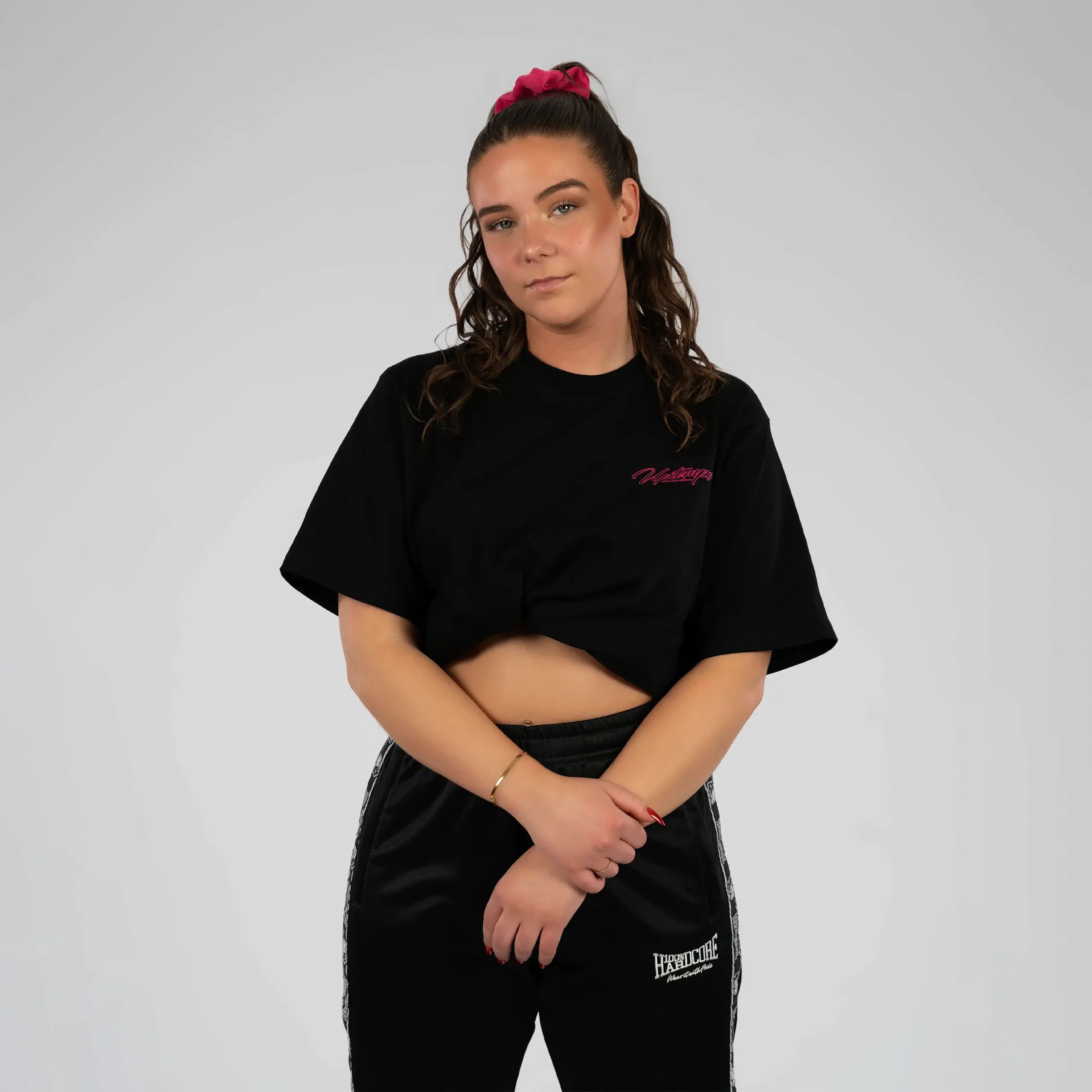 Uptempo Shirt Signature black/pink – Bild 3