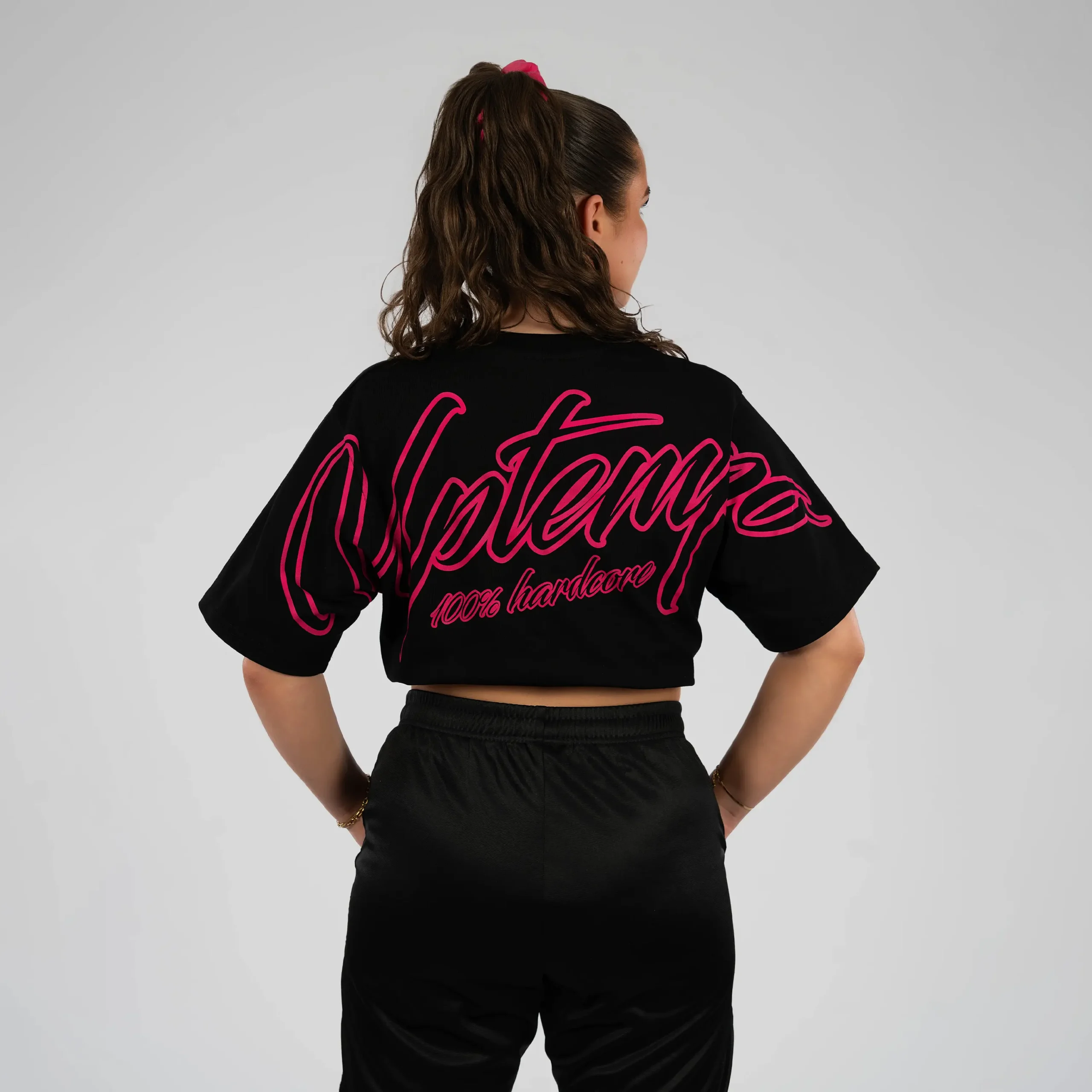 Uptempo Shirt Signature black/pink – Bild 4