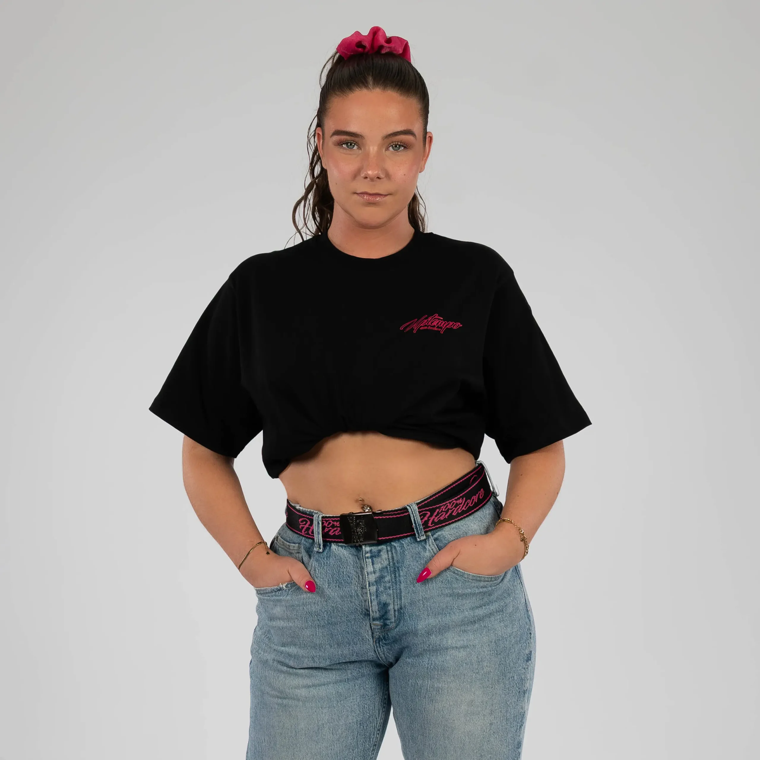 Uptempo Shirt Signature black/pink – Bild 6