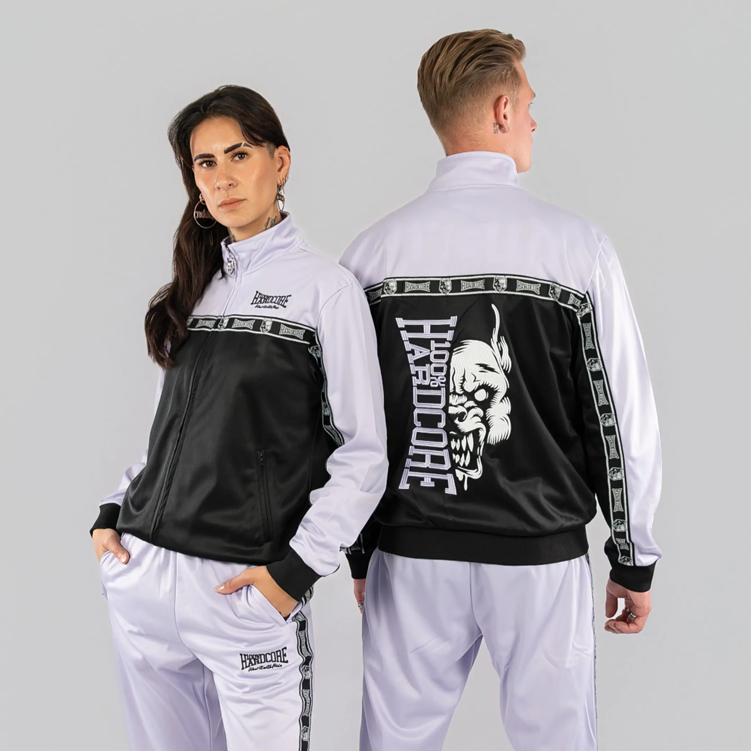 100% Hardcore Trainingsanzug komplett Essential lilac – Bild 4