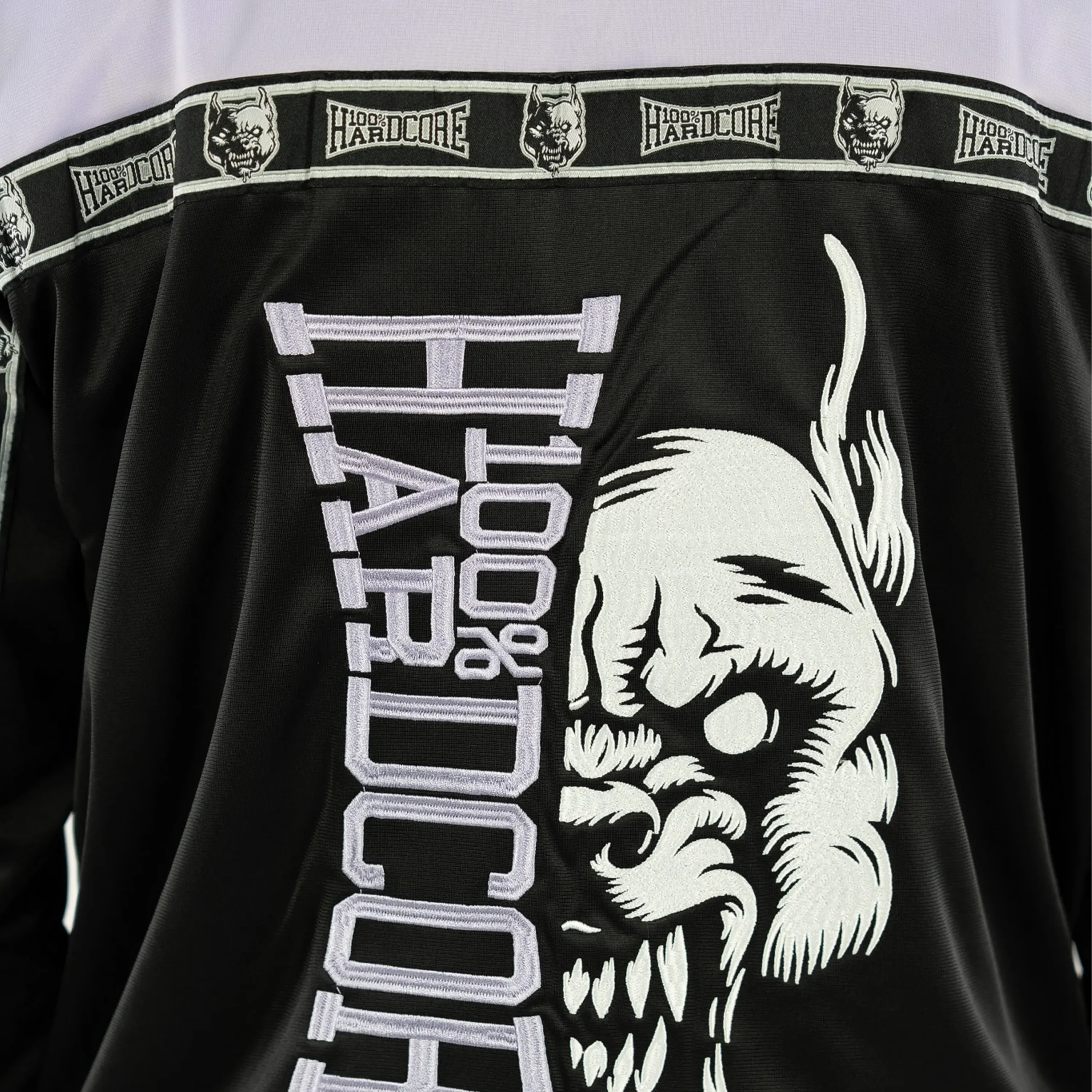 100% Hardcore Trainingsjacke Essential Lilac – Bild 6