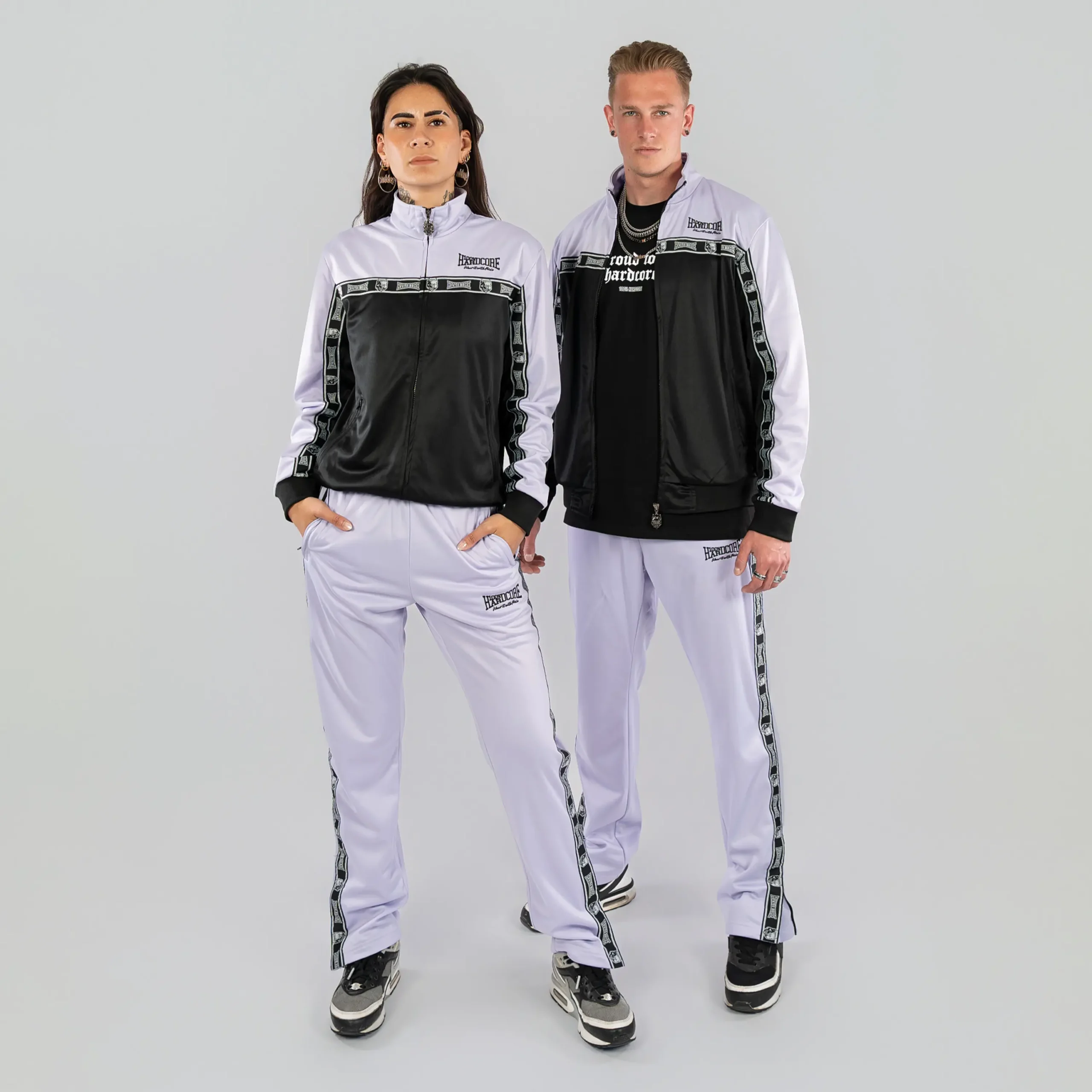 100% Hardcore Trainingsanzug komplett Essential lilac – Bild 7